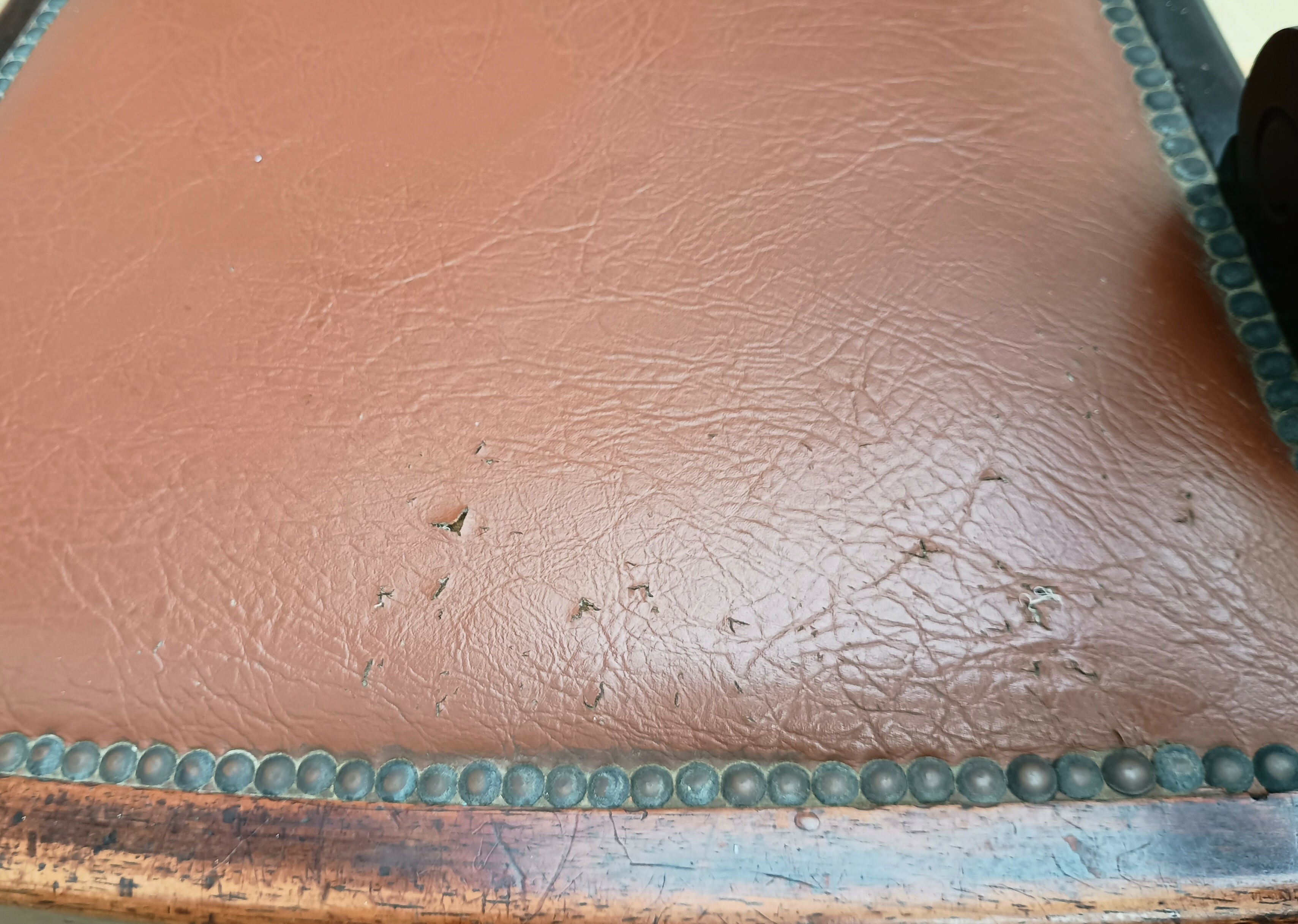 Par de cadeiras antigas em jacarandá maciço estilo décadas de 20-40