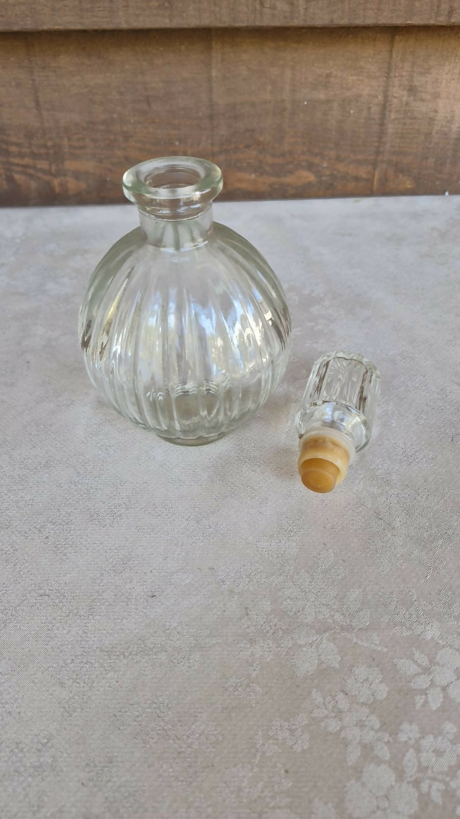 Três belos e raros frascos de vidro - perfumeiros