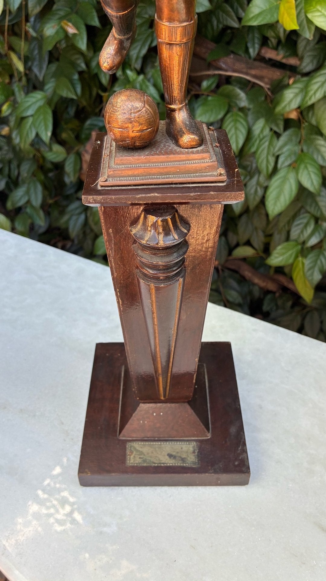 Troféu de Futebol Antigo
