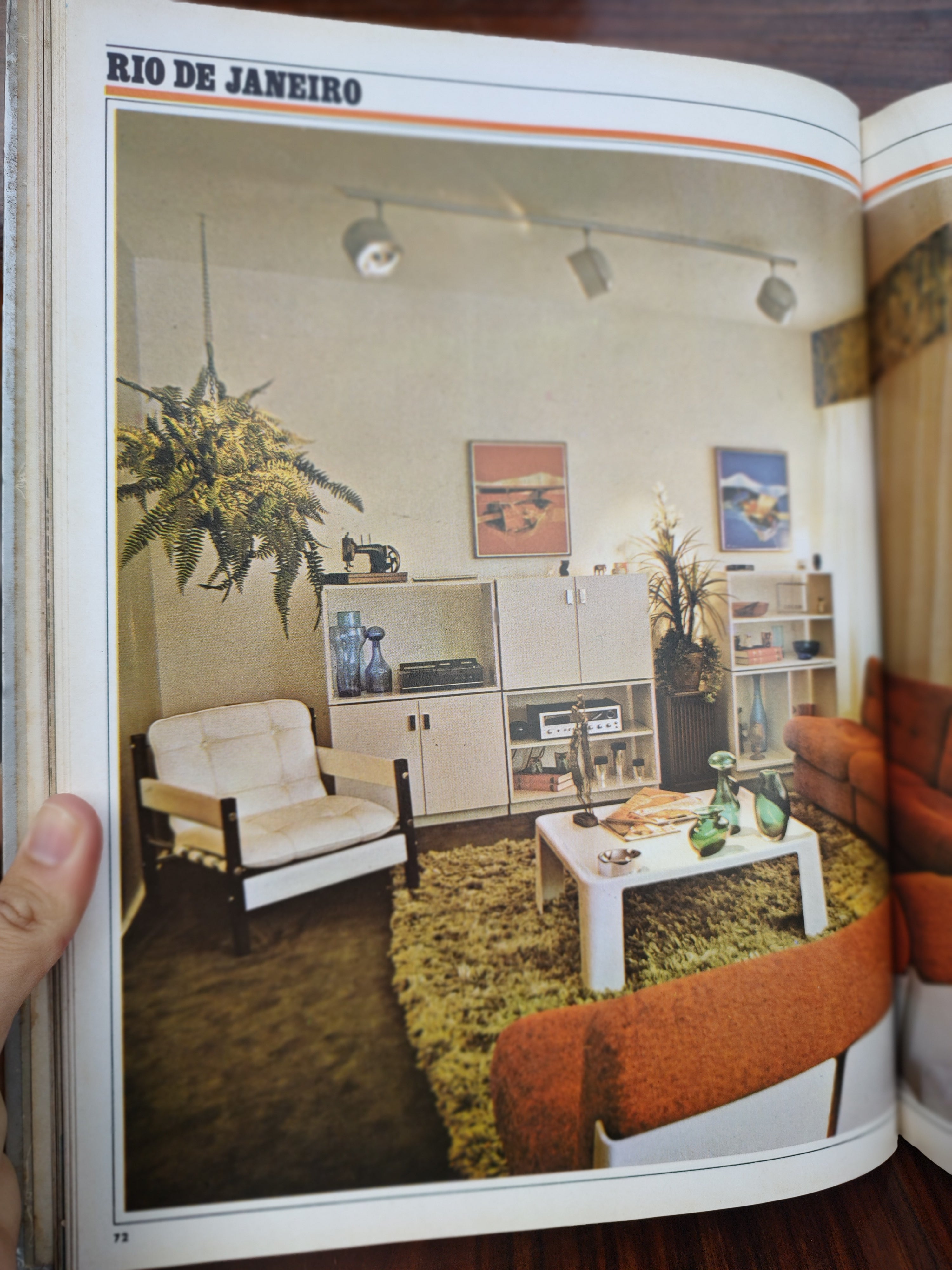 Livro "Casa &amp; Jardim - edição do ano" - FC Editora anos 70