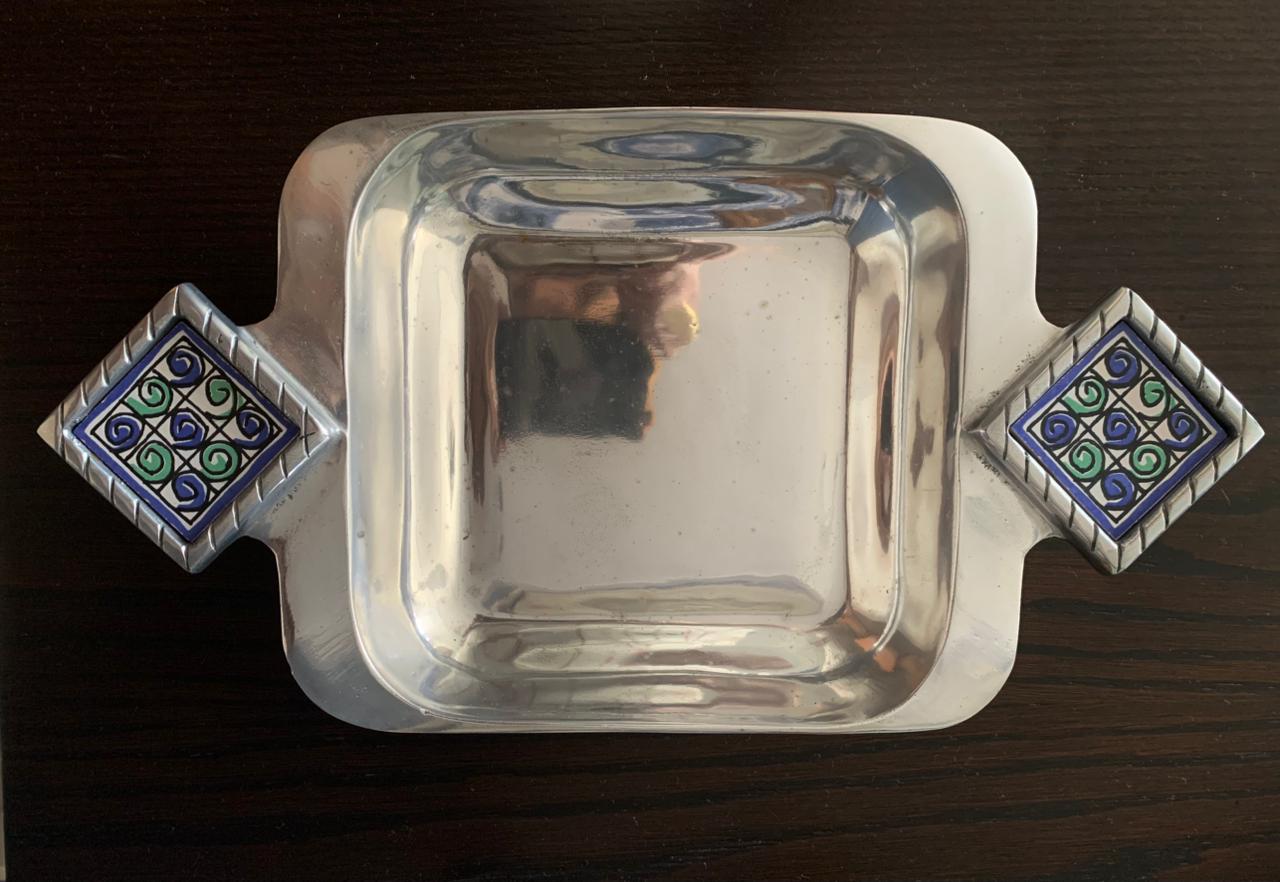 Travessa estilo prata mexicana