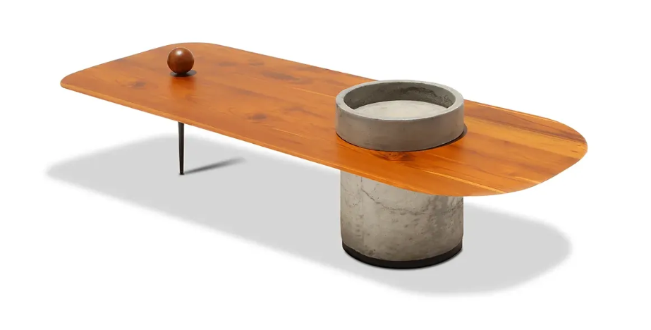 mesa de centro Couture - design Marcio Bonfim + Modalle