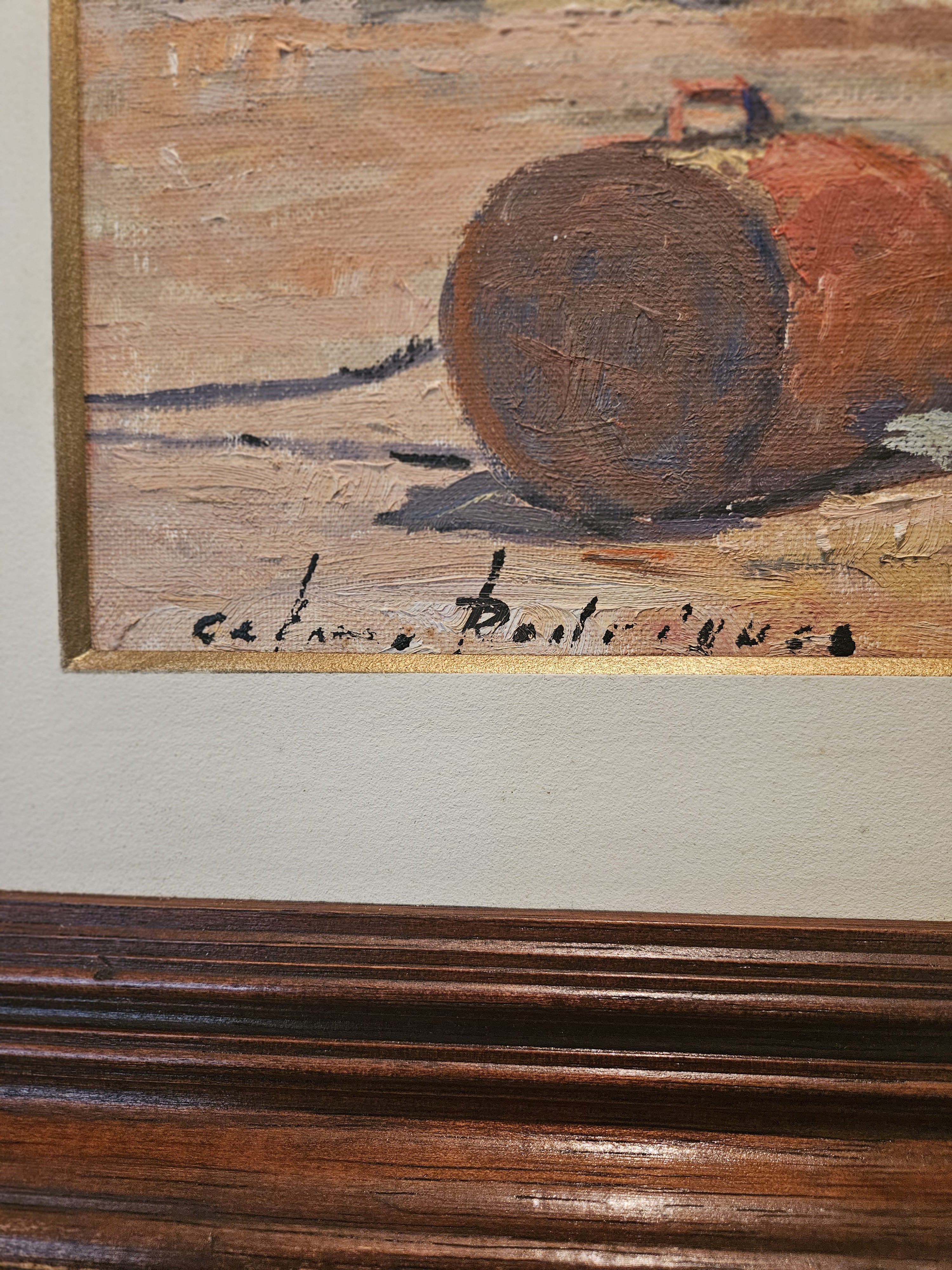 Quadro Óleo Sobre Tela/Marinhista - assinada por Celmo Rodrigues