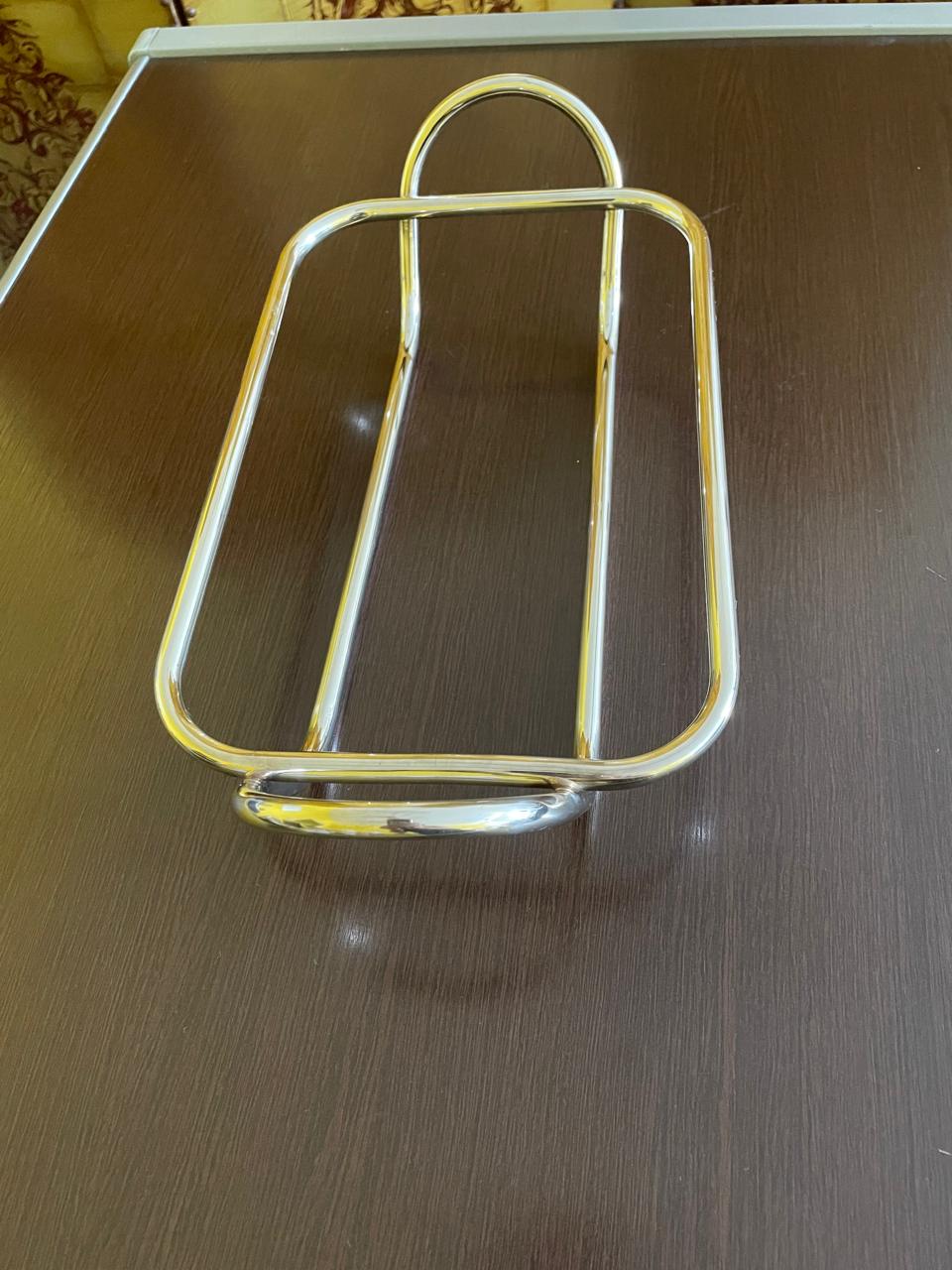 Suporte para refratário em prata