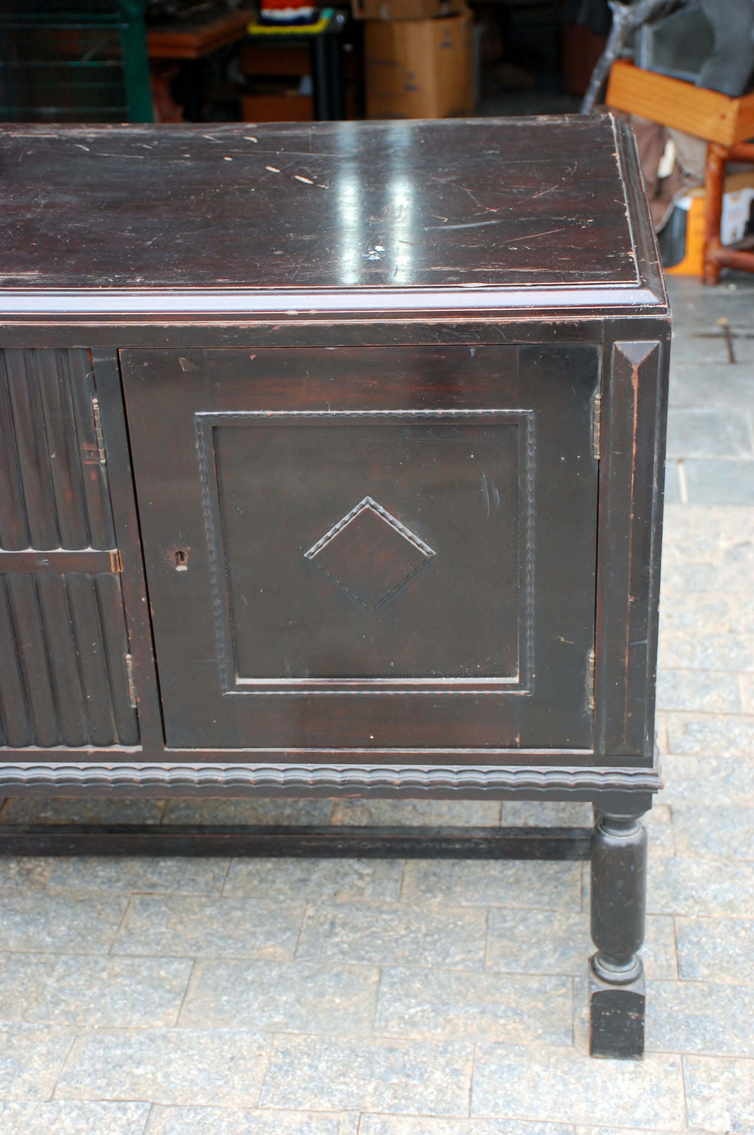 buffet jacaranda manuelino anos 60