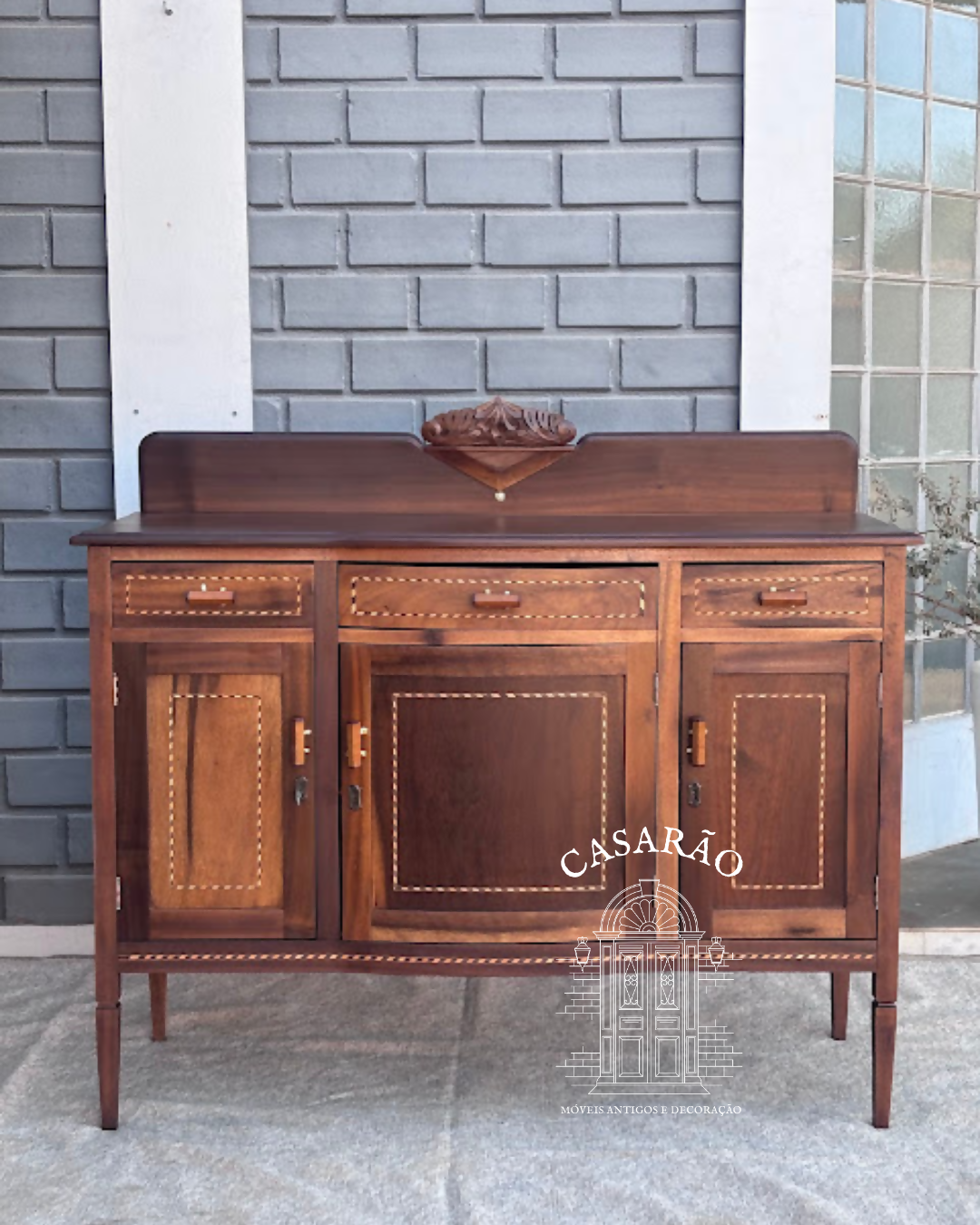 Buffet/ balcão/ aparador marchetaria