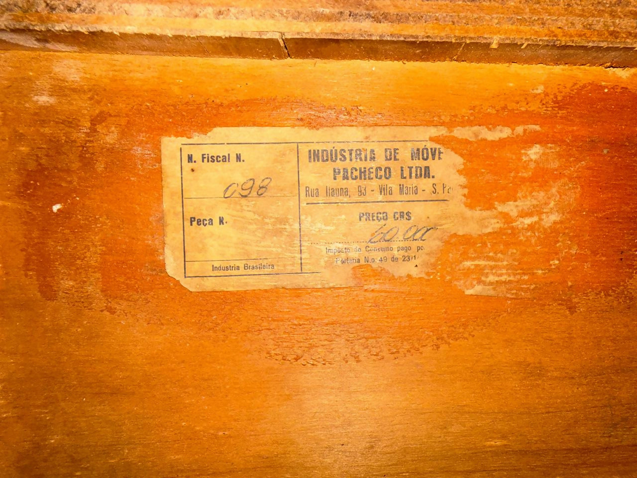 Gaveteiro / Cômoda anos 60