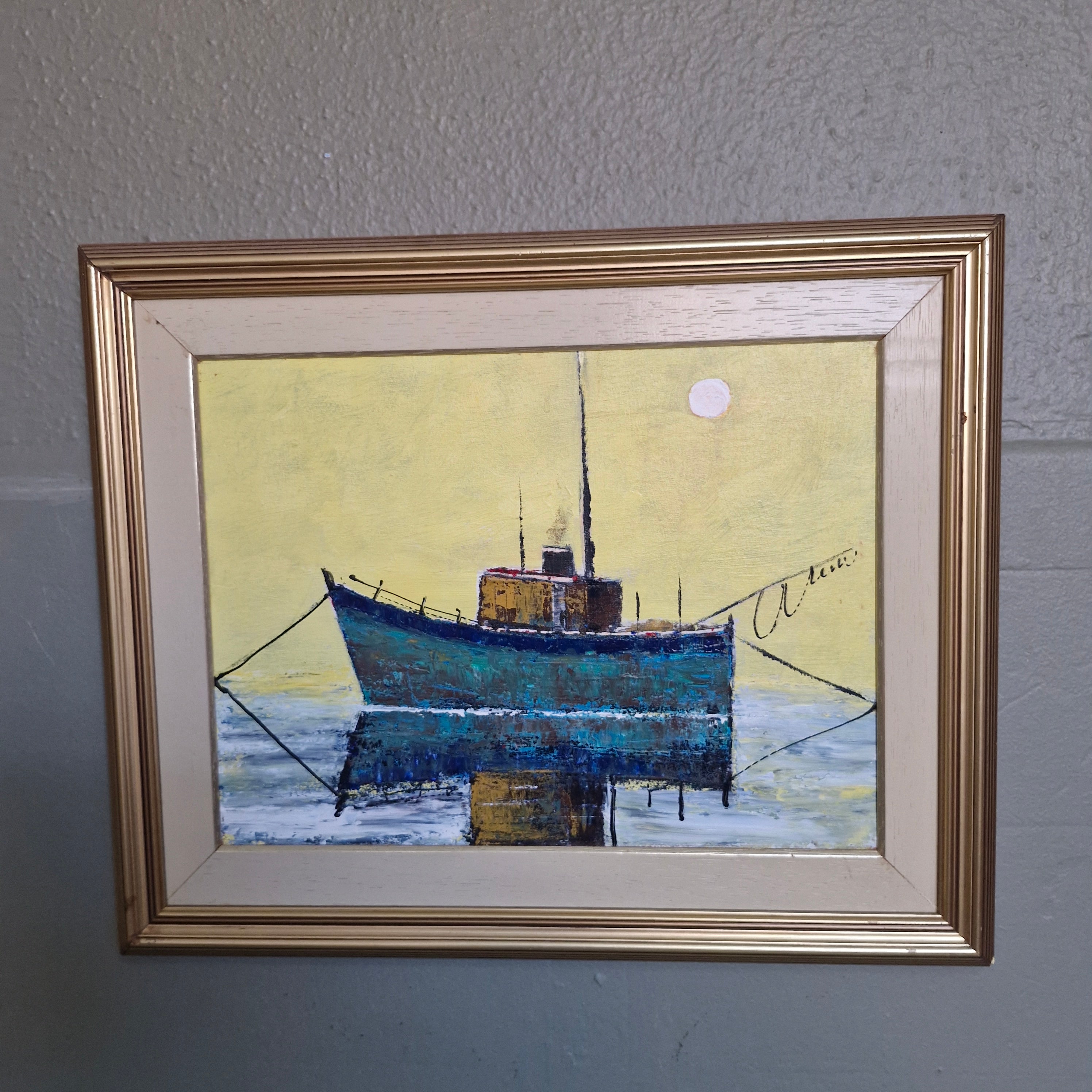 Quadro Ost Barco Pesqueiro