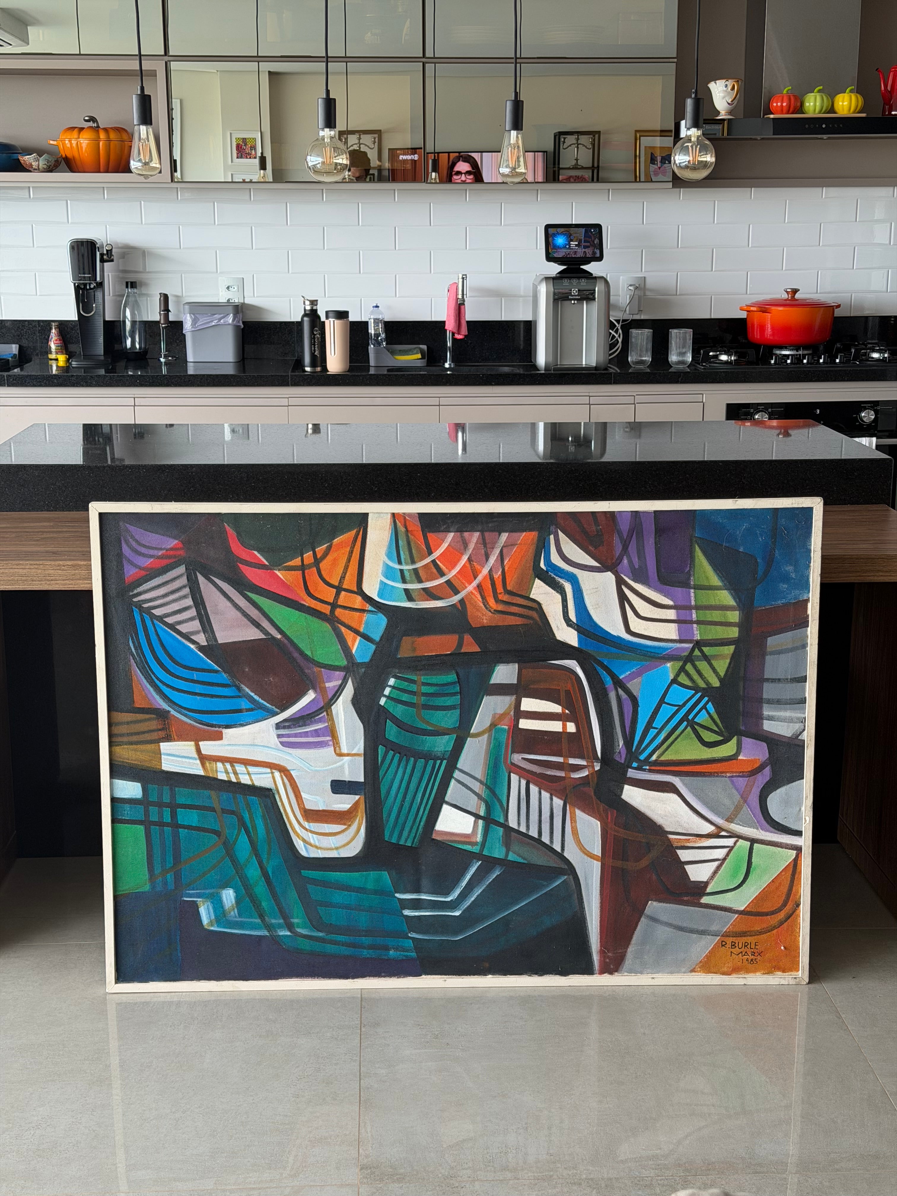 Quadro Roberto Burle Marx O.S.T 93 x 133cm