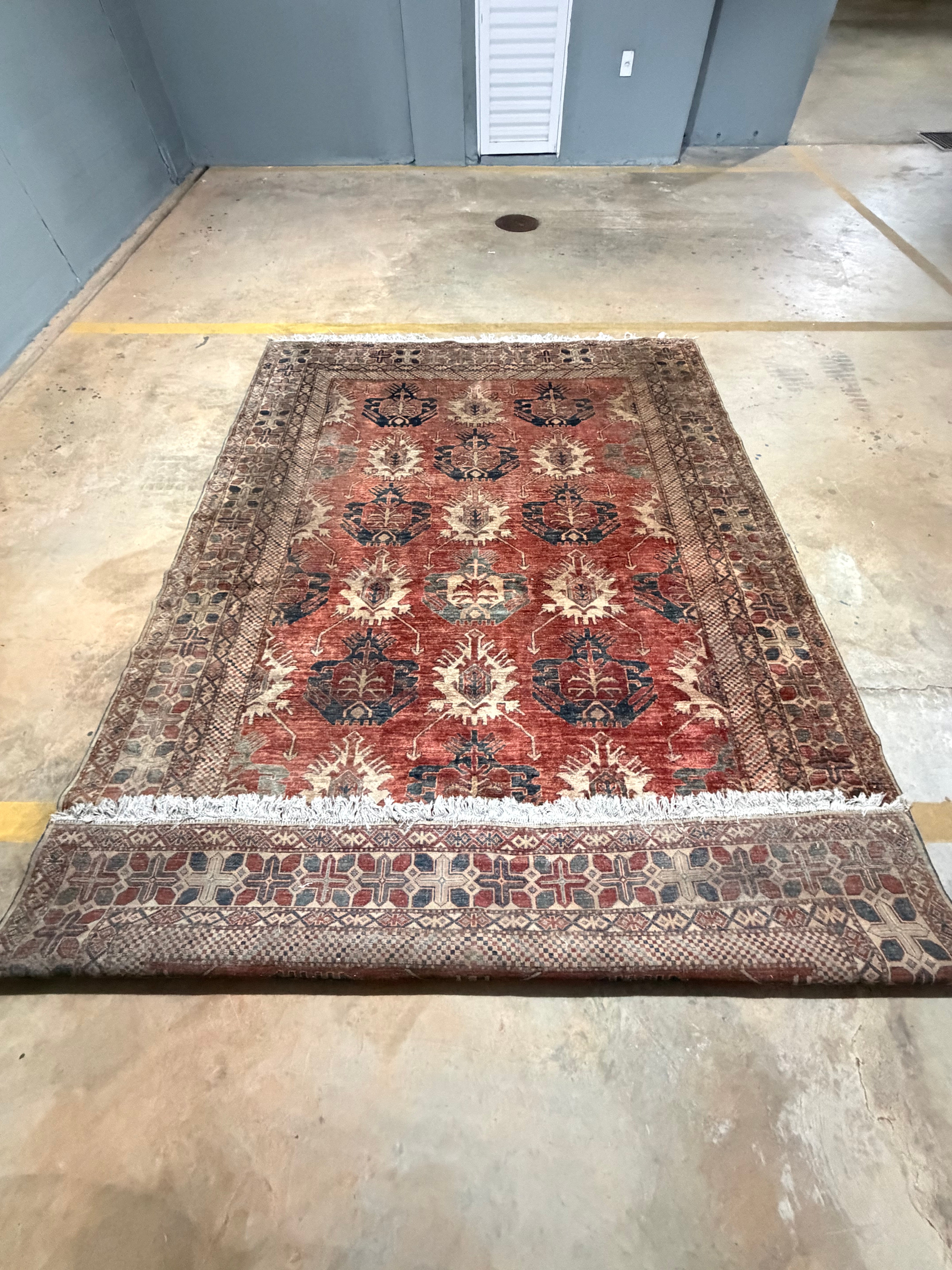 Grandioso e legítimo tapete persa Kasak 323 x 219cm