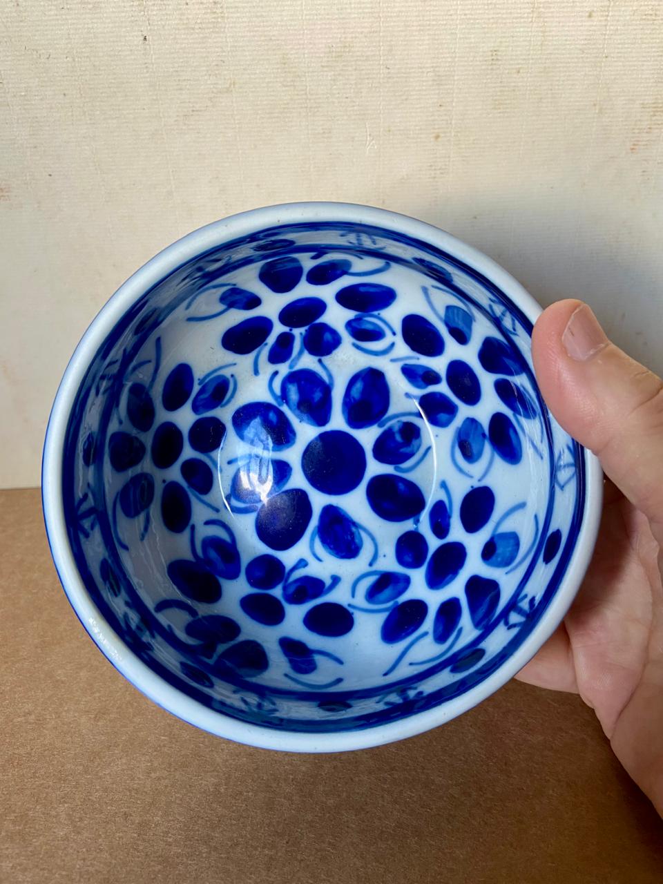 Bowl Monte Sião em azul cobalto (DMCPS_343B)