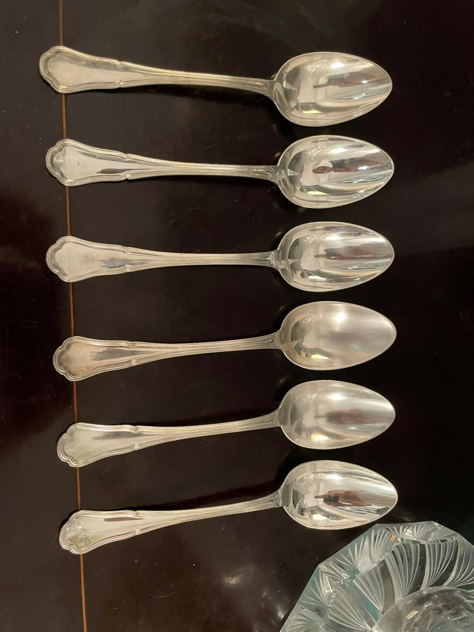 CHRISTOFLE - 6 colheres de mesa Spatours