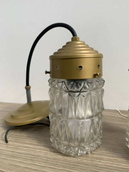 Par de lustres pendentes Anos 60