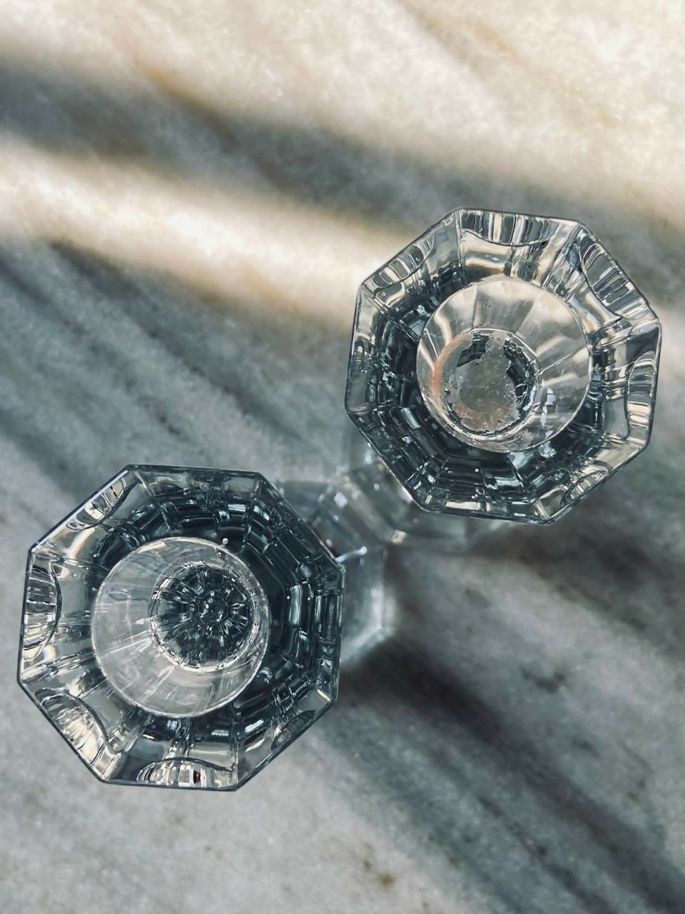 Par de Castiçais em Cristal (DMCPS_075)