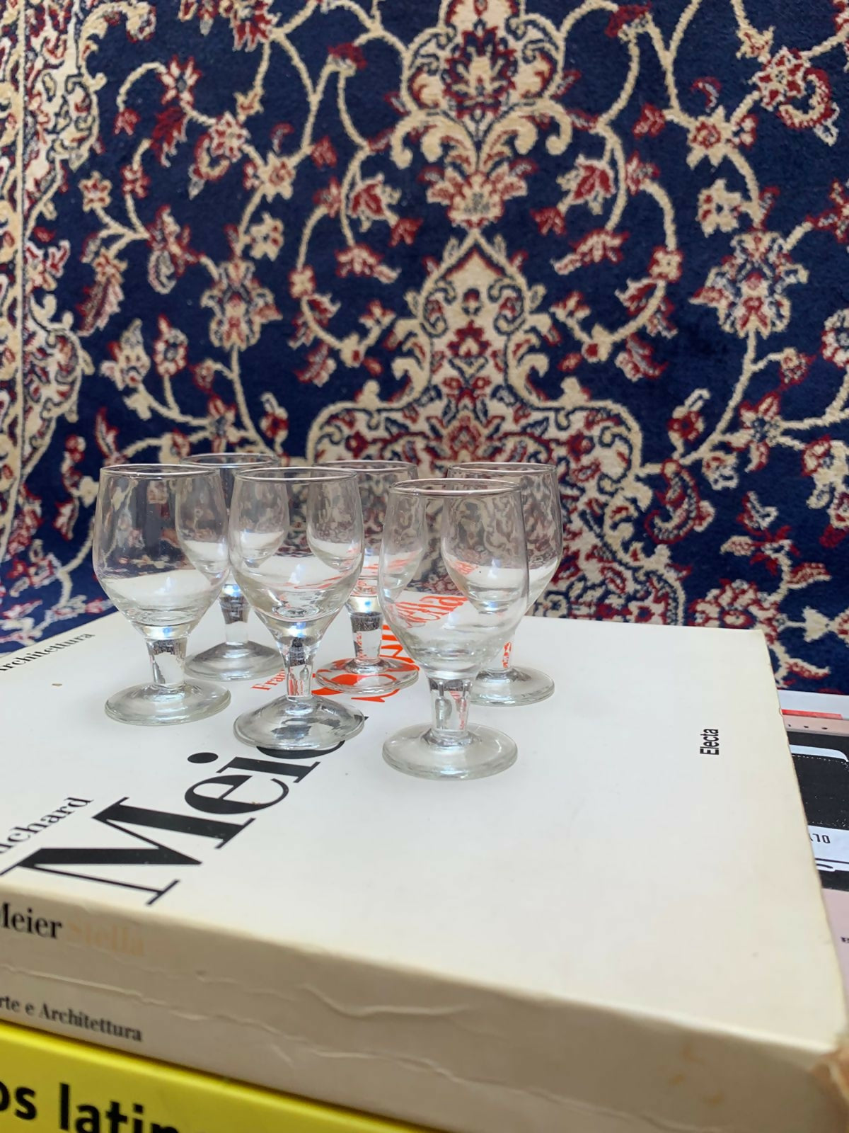 Jogo de 6 Taças de Licor em Vidro | Vintage