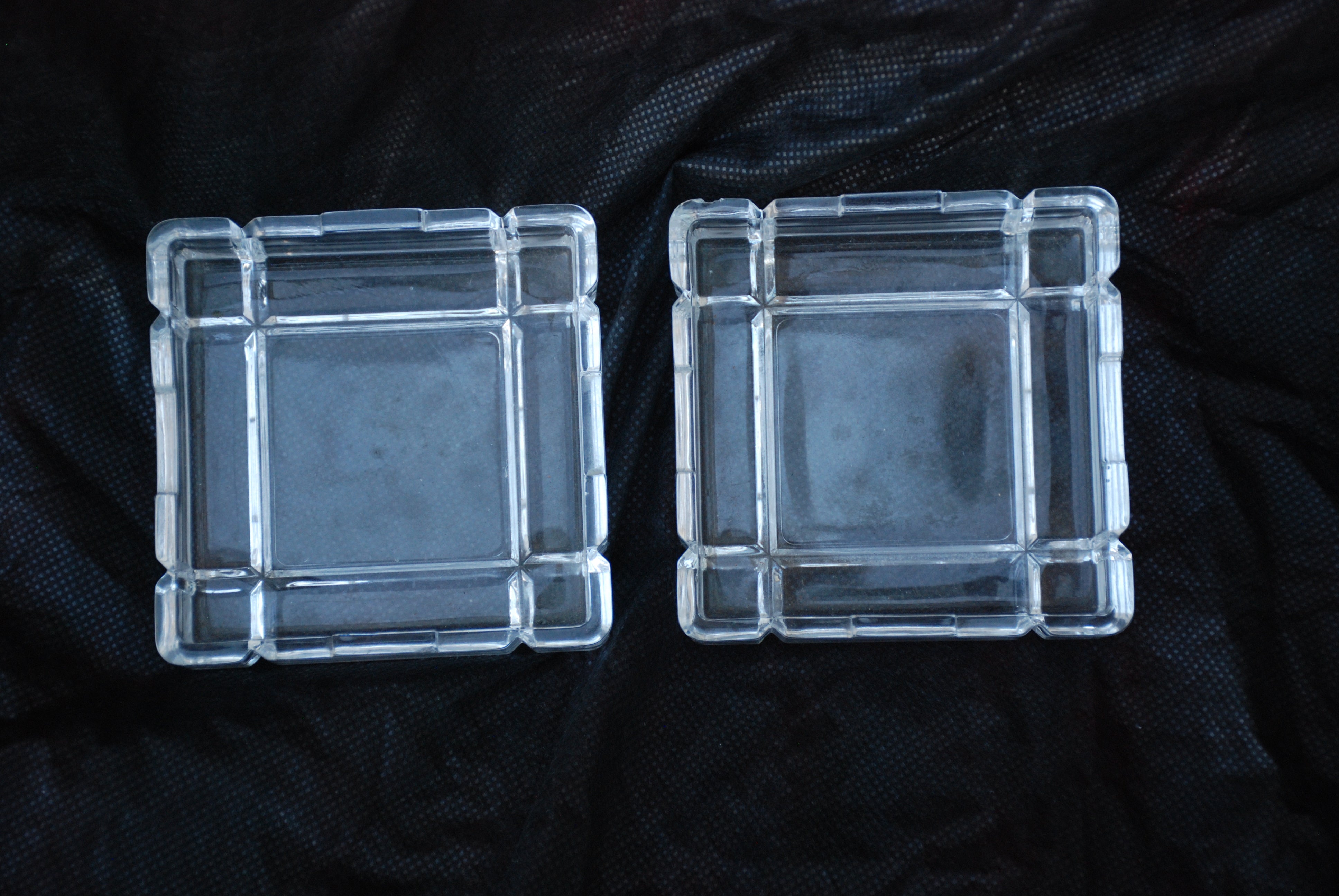 porta joias (trinket box) quadrada. rcr royal cristal rock italiana 9 x 9 - estilo quebra cabeça