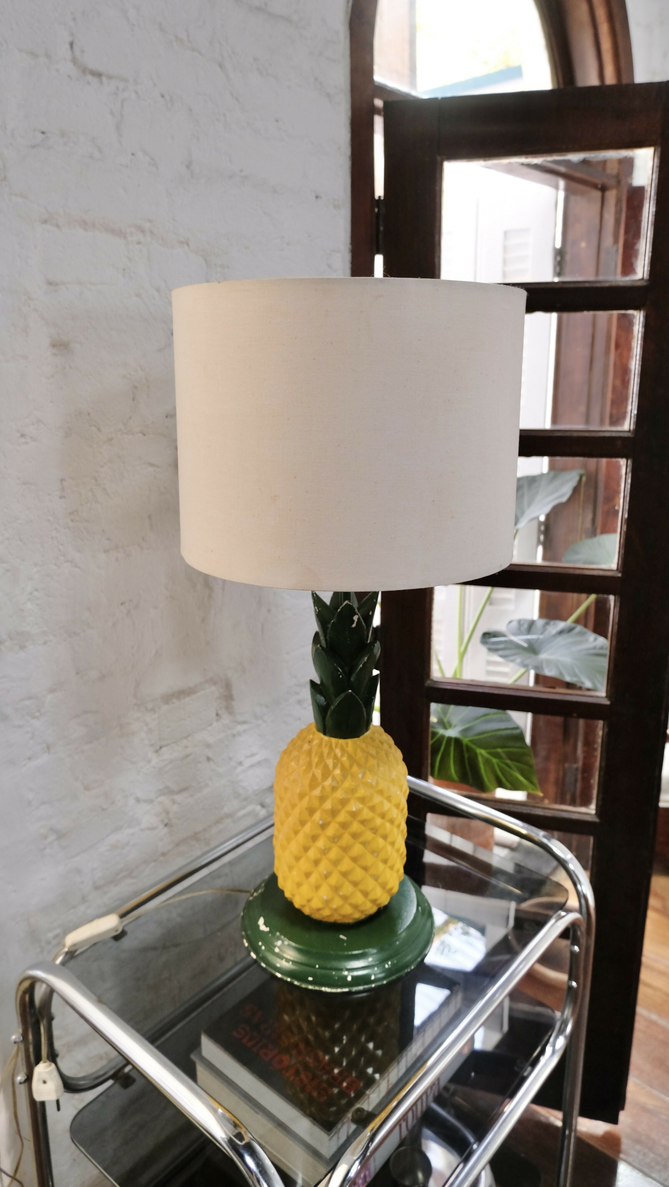 Luminária Vintage Abacaxi