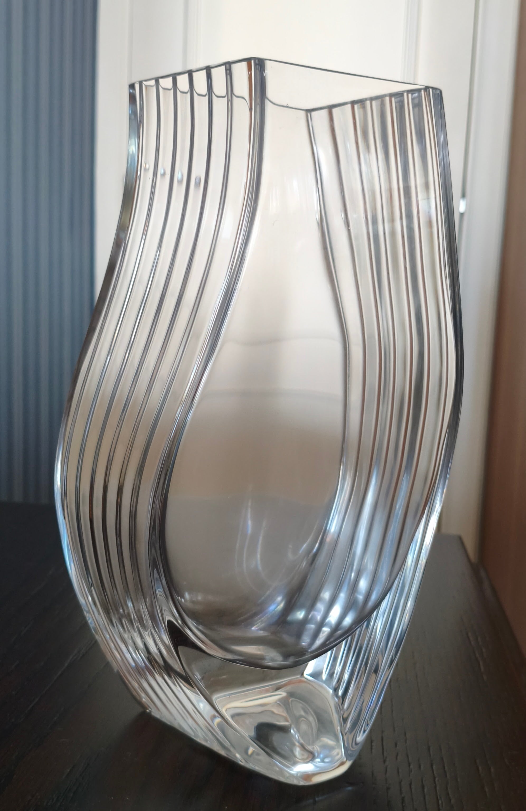 Vaso canelado - 29 cm