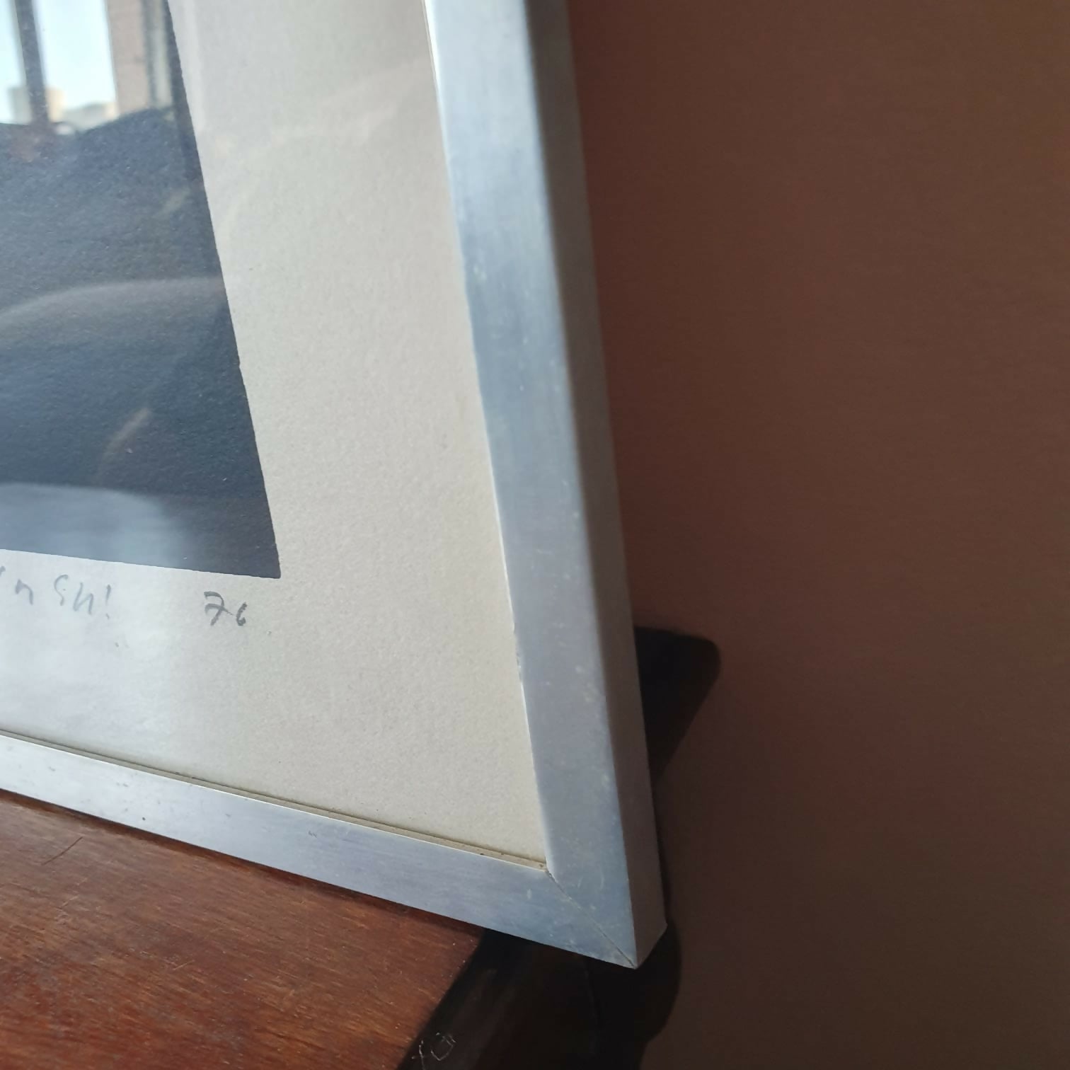 Quadro Serigrafia de Kazuo Wakabayashi &quot;Composição em Vermelho&quot;, tiragem 12 de 50.