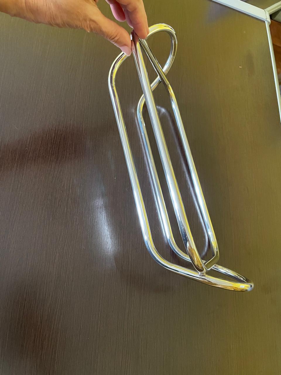 Suporte para refratário em prata