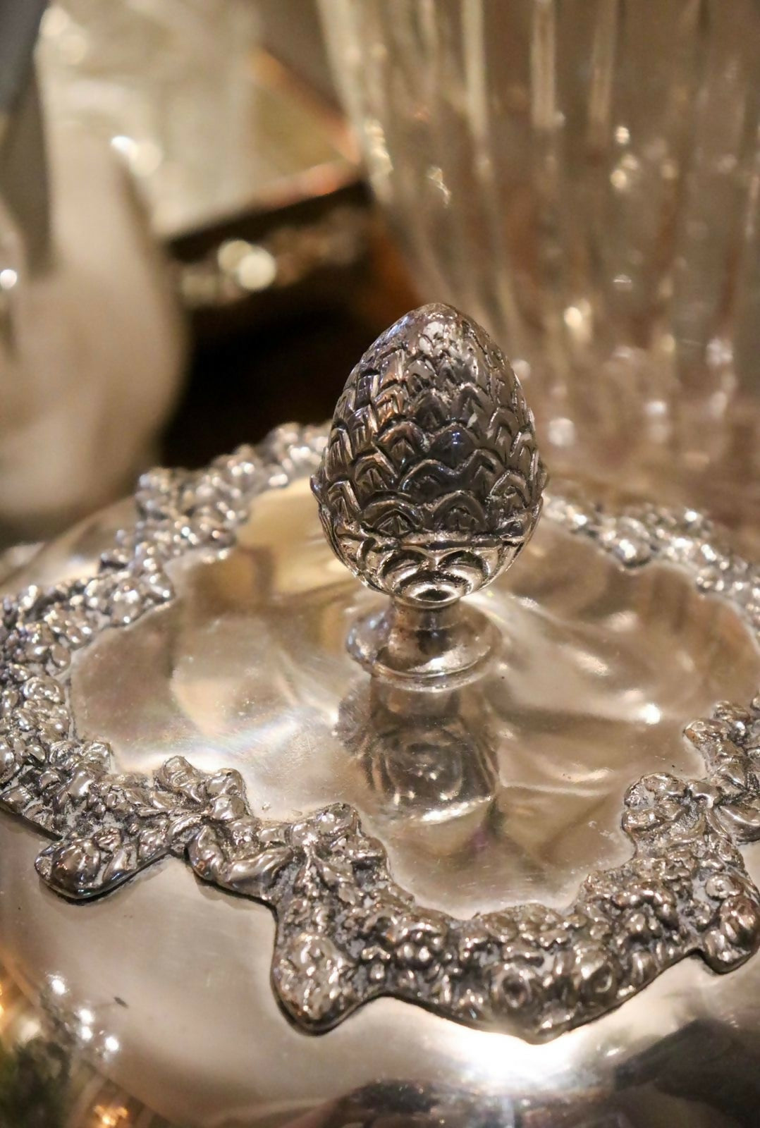 LEGUMIER - TERRINA DE SERVIÇO COM PRÉSENTOIR