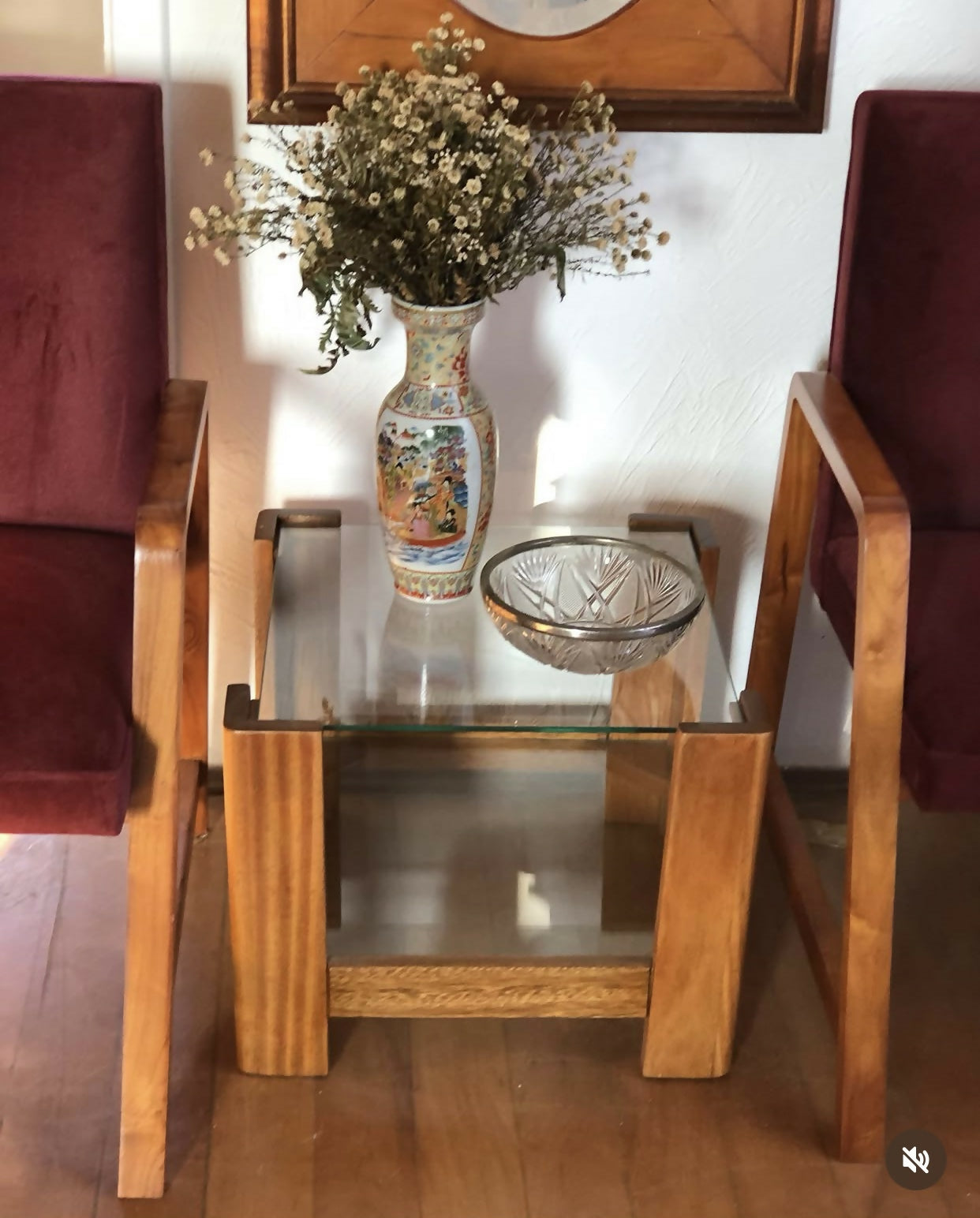 Poltronas Vamdrup Stolefabrik, modelo dinamarquês dos anos 60 com estofado vinho