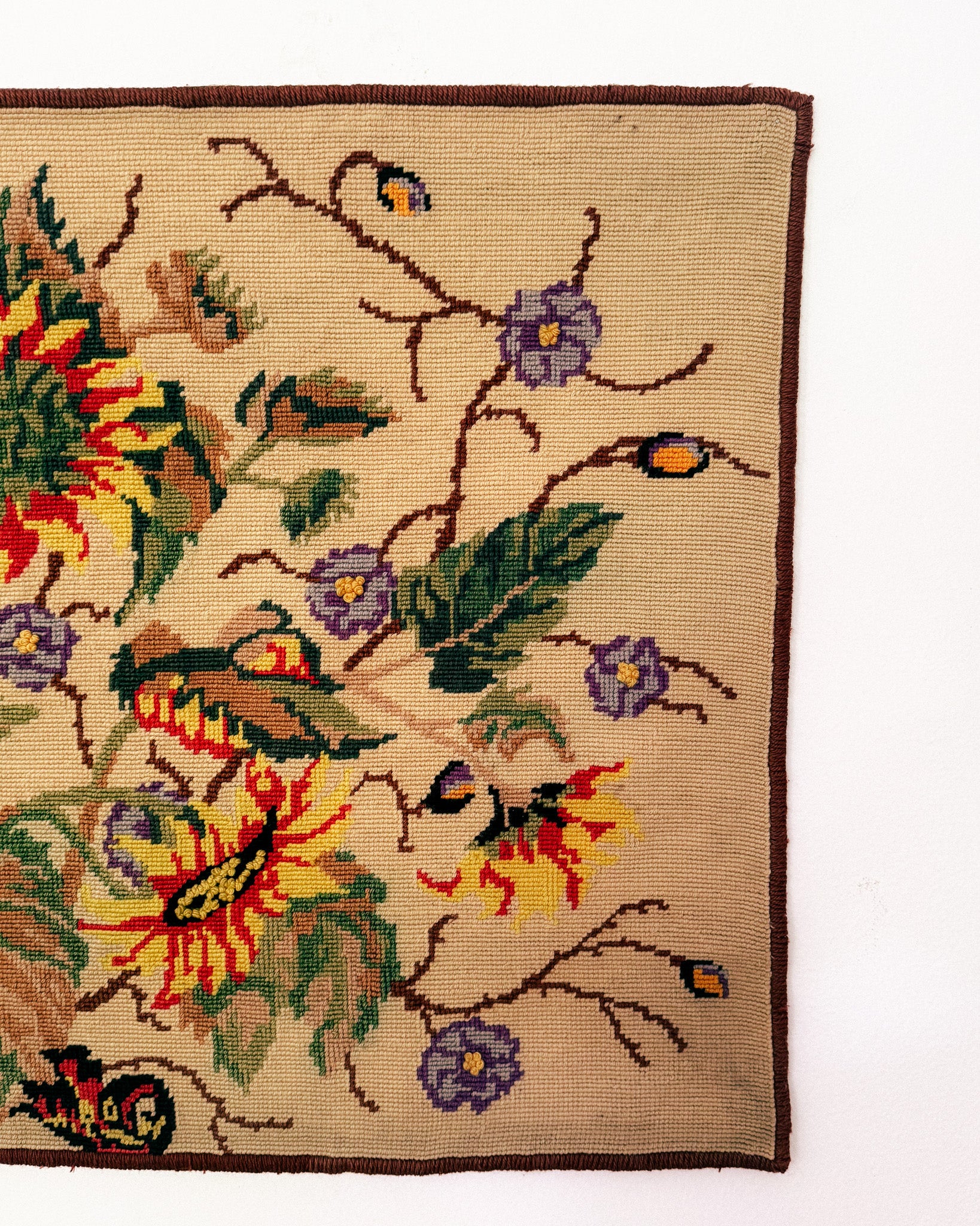 Tapeçaria floral anos 90