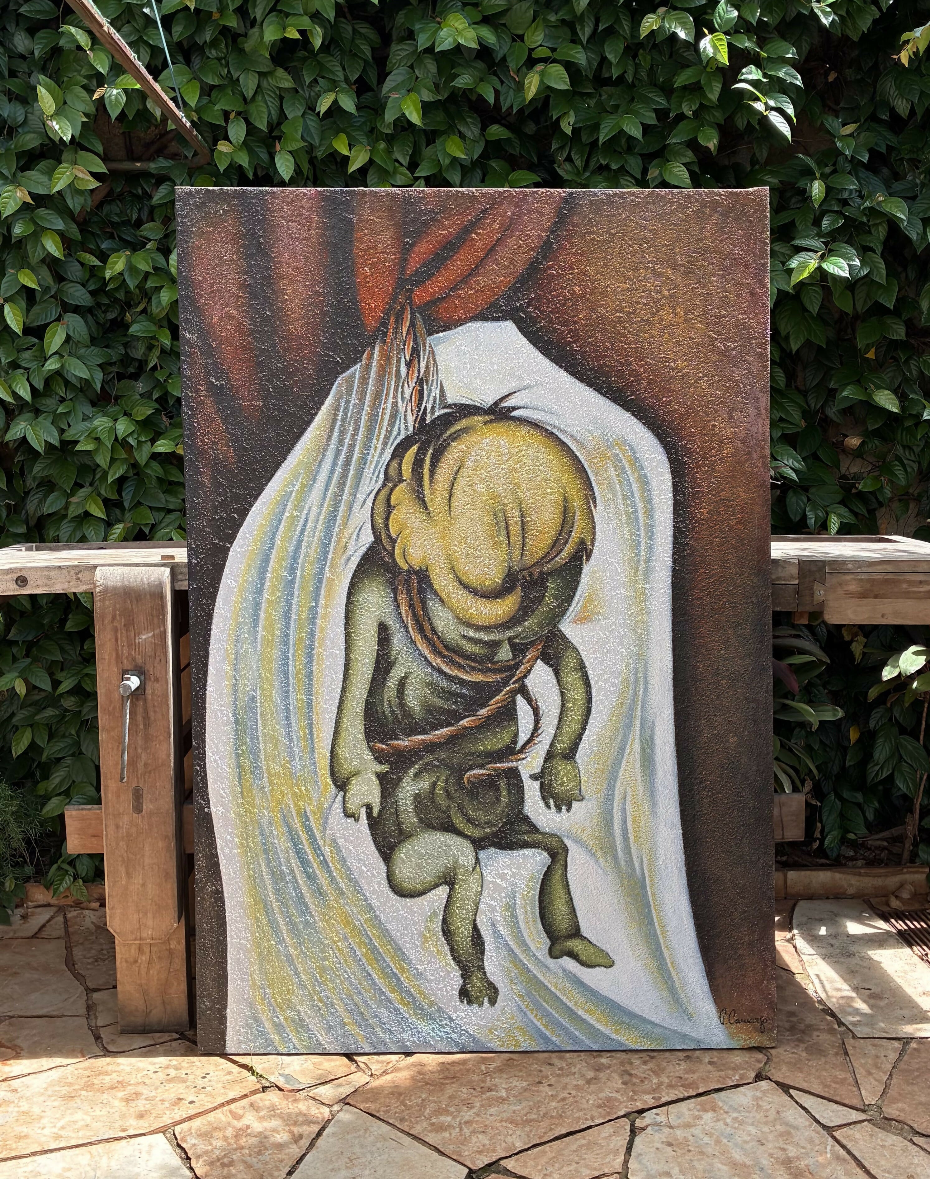 QUADRO ASSINADO PAULO CAMARGO