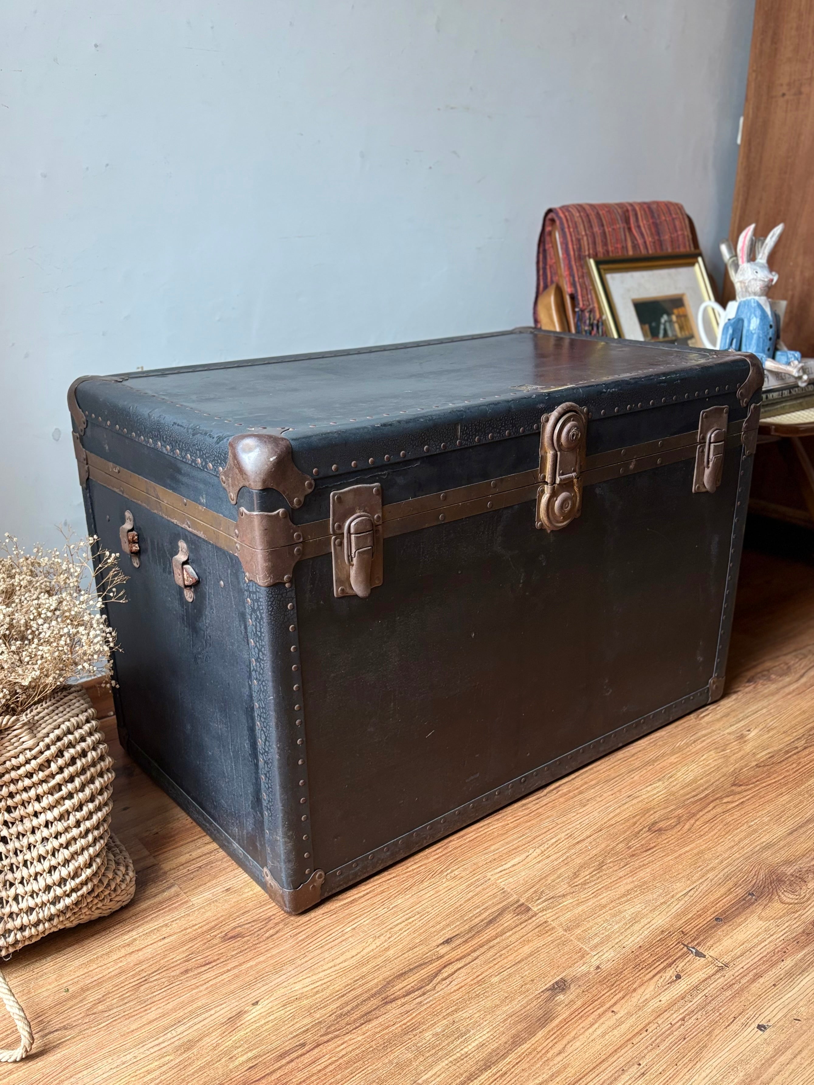 Baú US Trunk Co. original anos 1930
