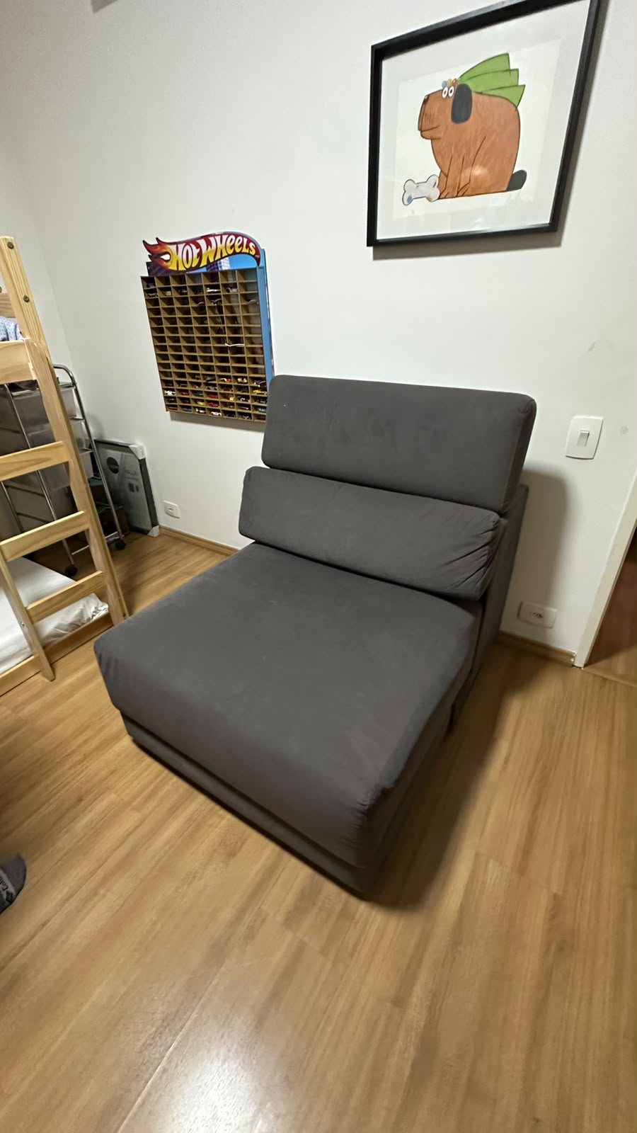 Sofá retrátil 3 lugares Brentwood Caruzo
