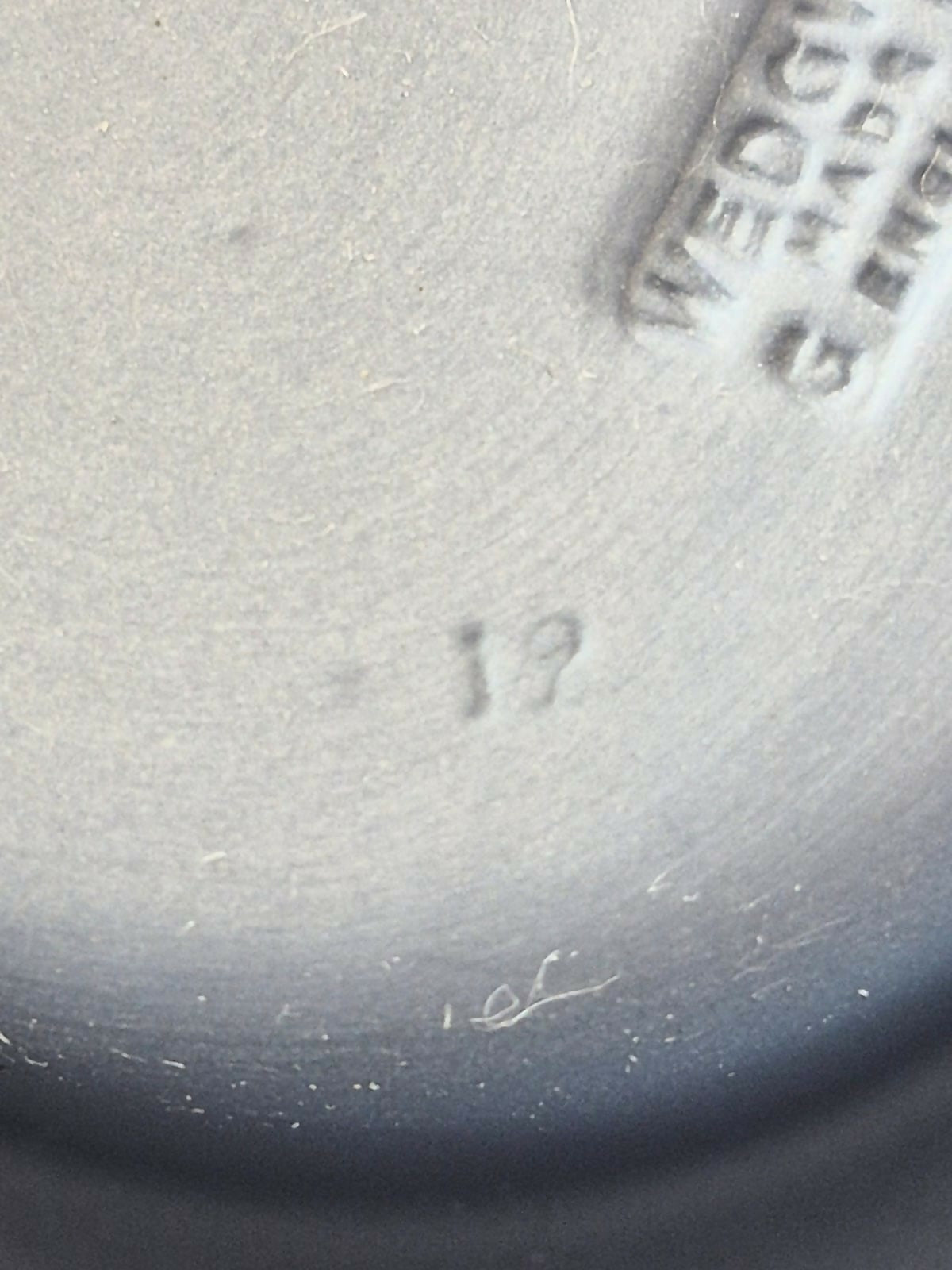 Par de porta velas em jasperware inglês Wedgwood, raro, anos 90. Perfeitos!