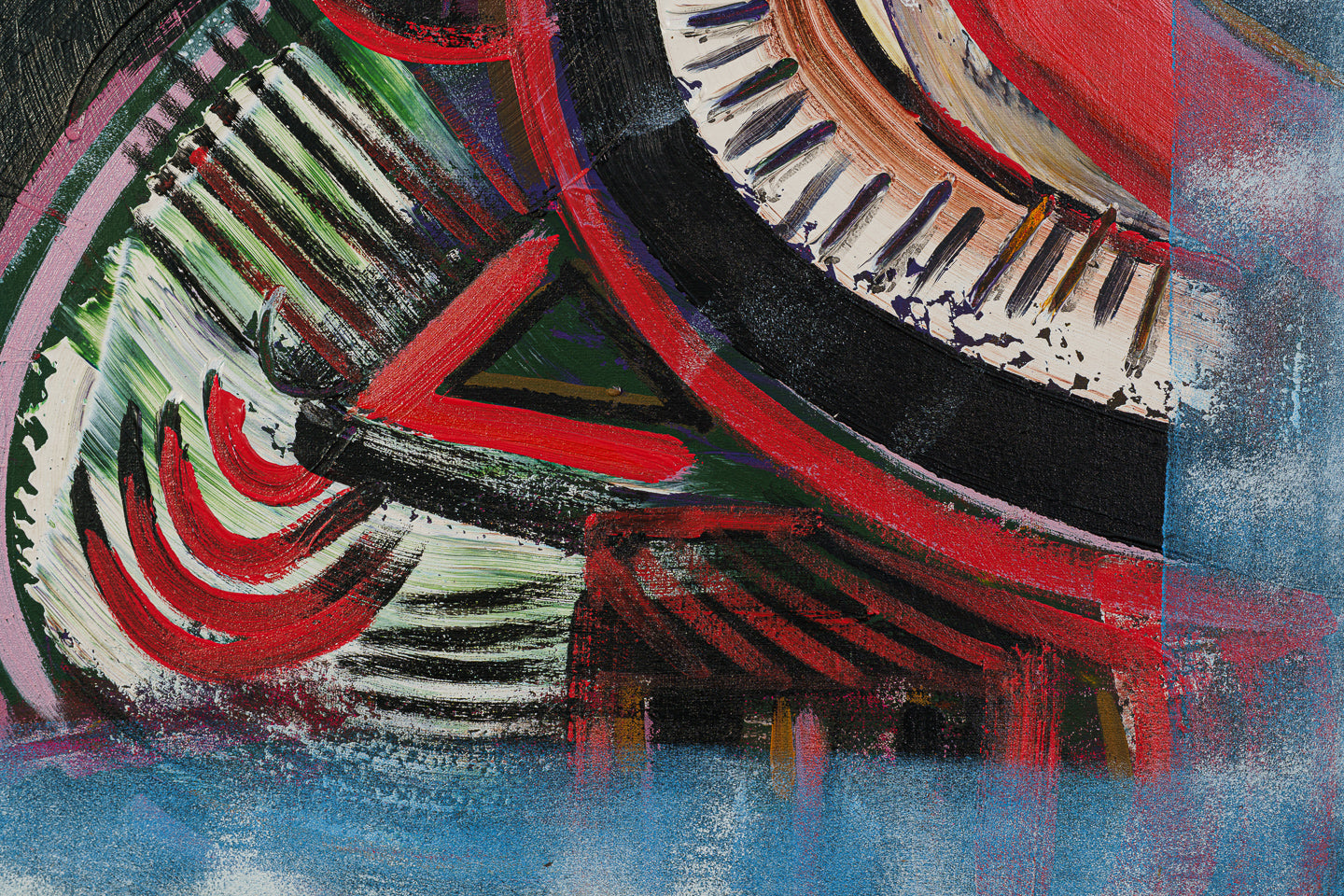 Sanio Schwartz - Quadros Acrílico sobre Tela - Anos 70/80 - Abstracionismo Brasileiro - 2 telas