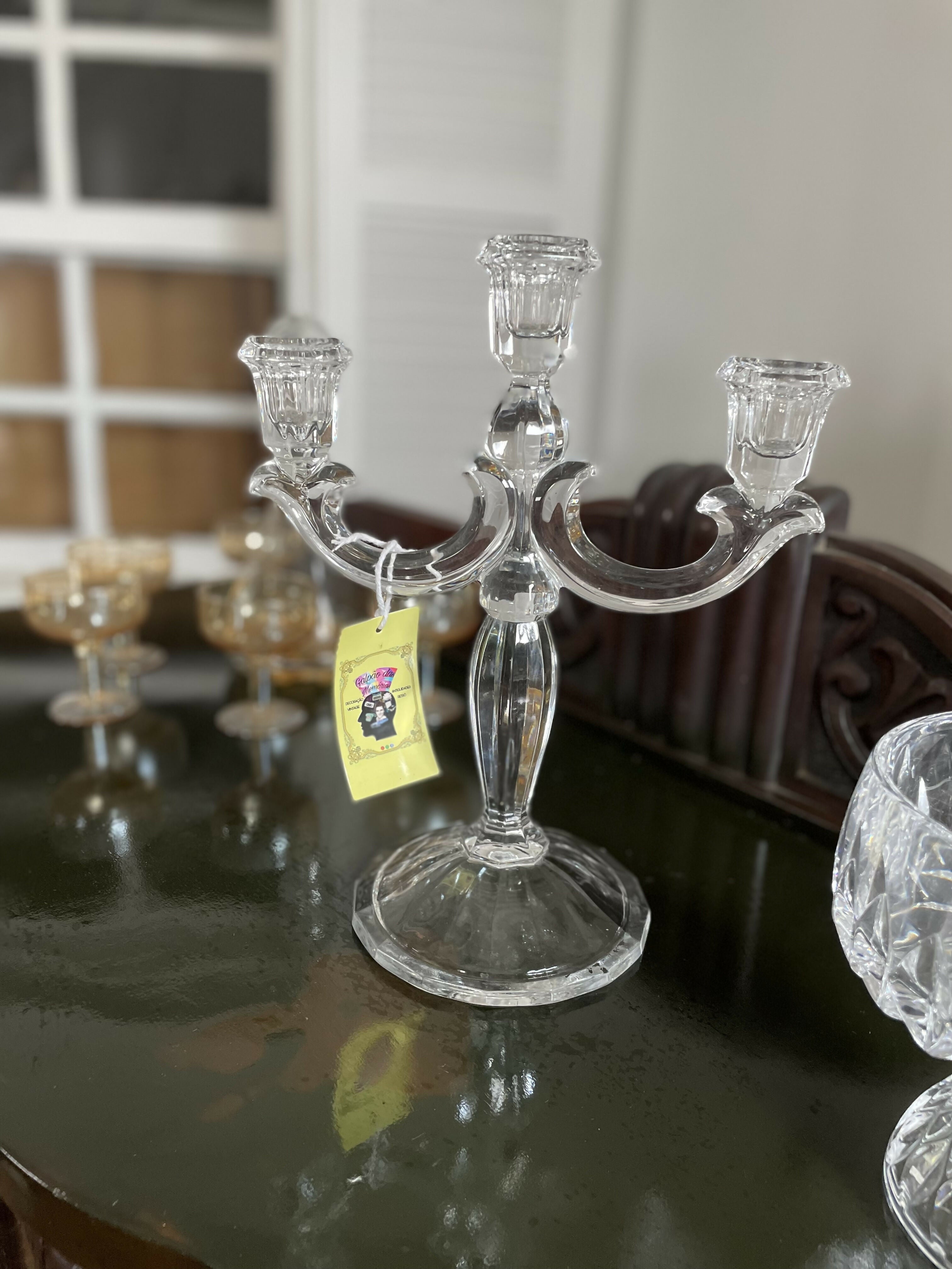 Candelabro de Cristal