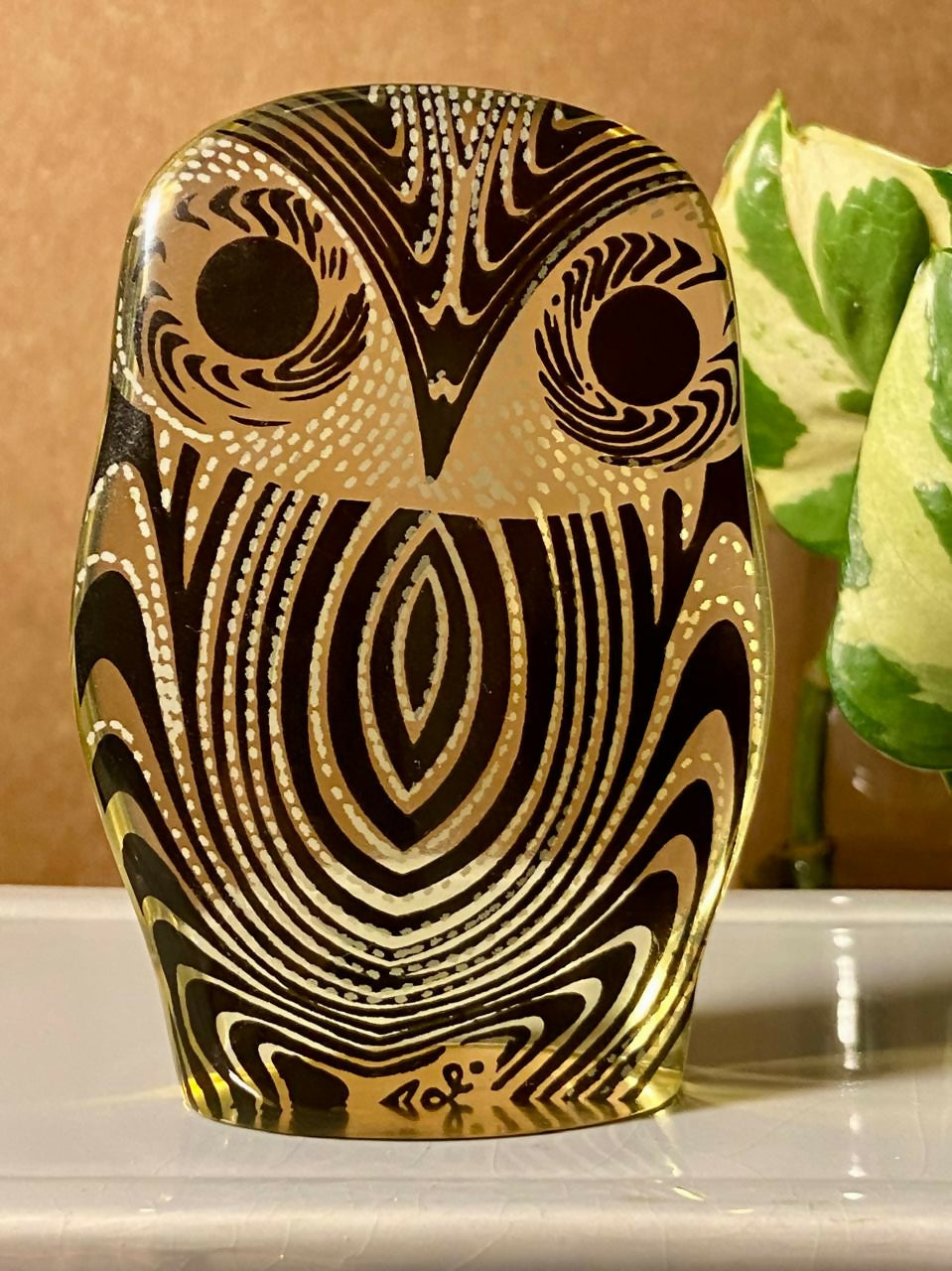 Abraham Palatnik — Escultura Cinética “Coruja” assinada (DMCPS_287)