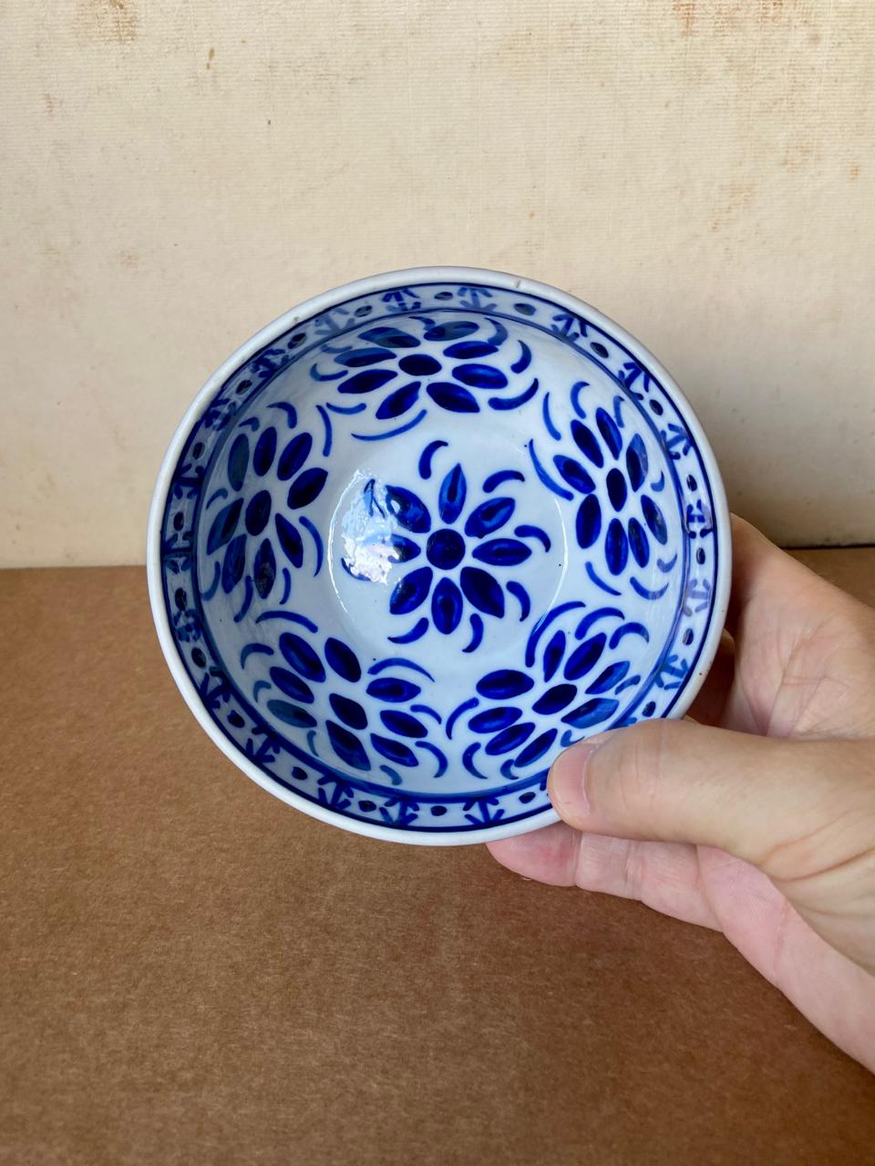 Bowl Monte Sião em azul cobalto (DMCPS_343A)