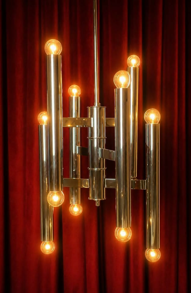 Luminária estilo Gaetano Sciolari