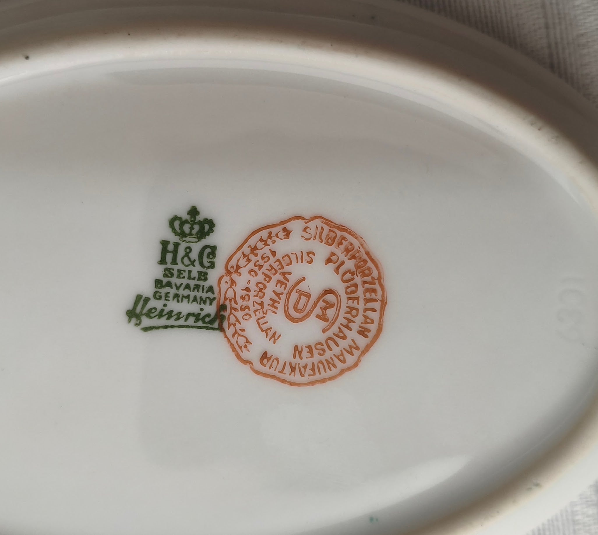 Pratinho em porcelana alemã - Bavaria
