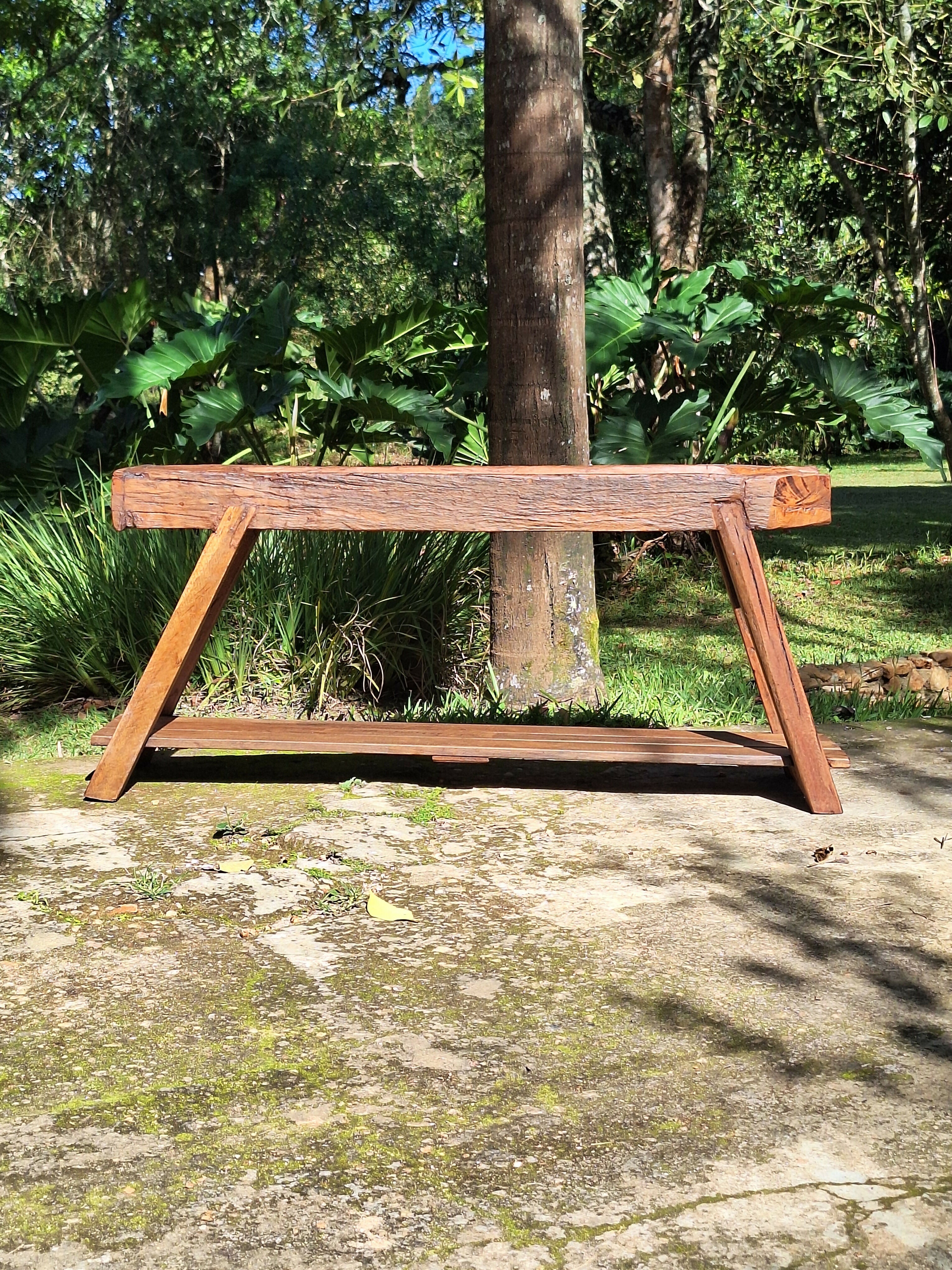 Queijeira Rústica Madeira Maciça Garimpo Mineiro