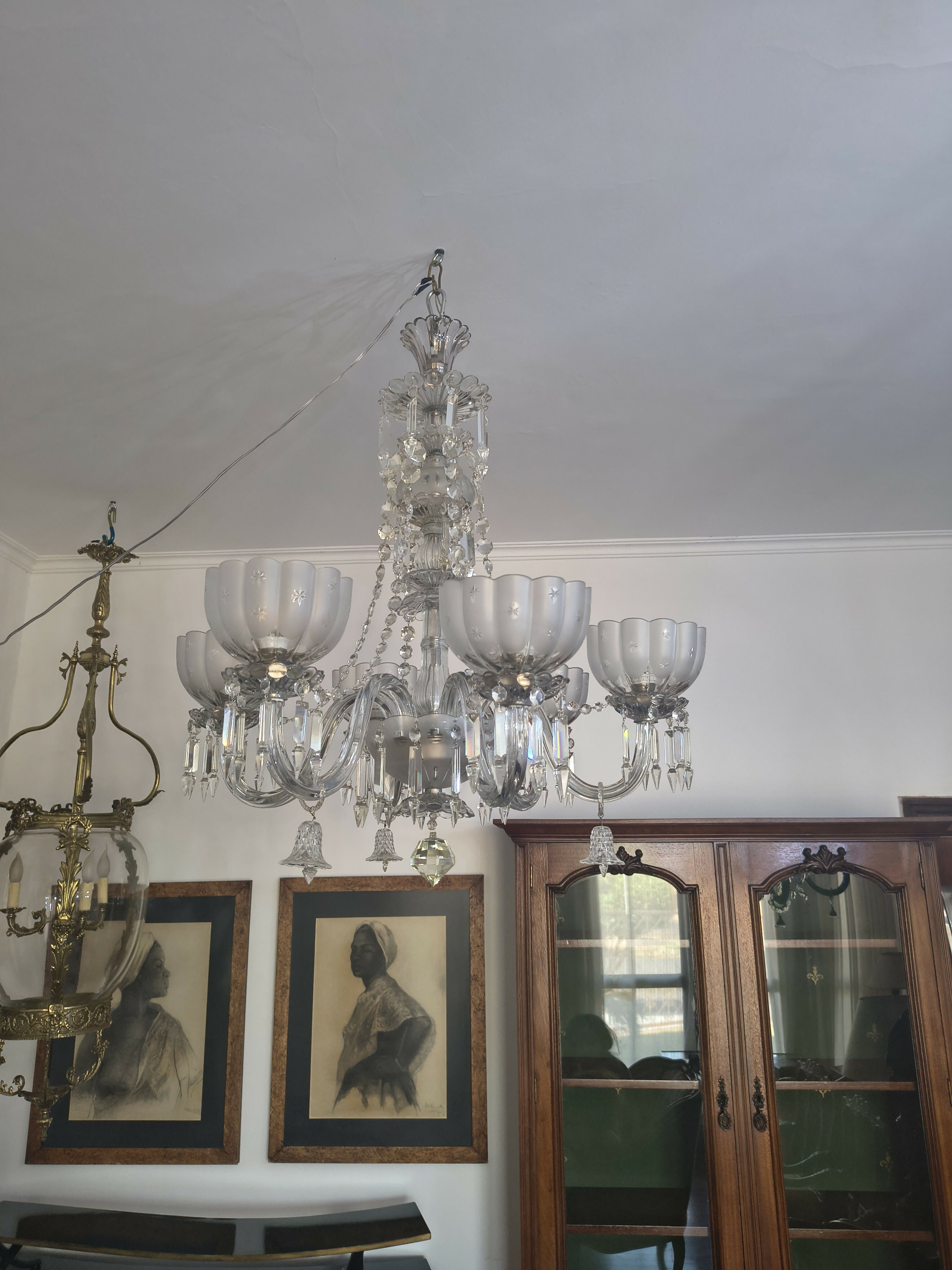 Lustre pendente Cristal Baccarat