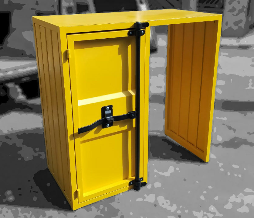 Armário de estilo industrial - Visual de container