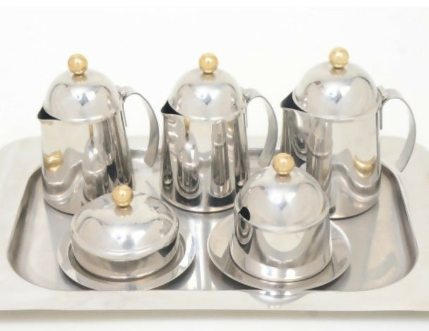 Conjunto de Café Vintage Clássico