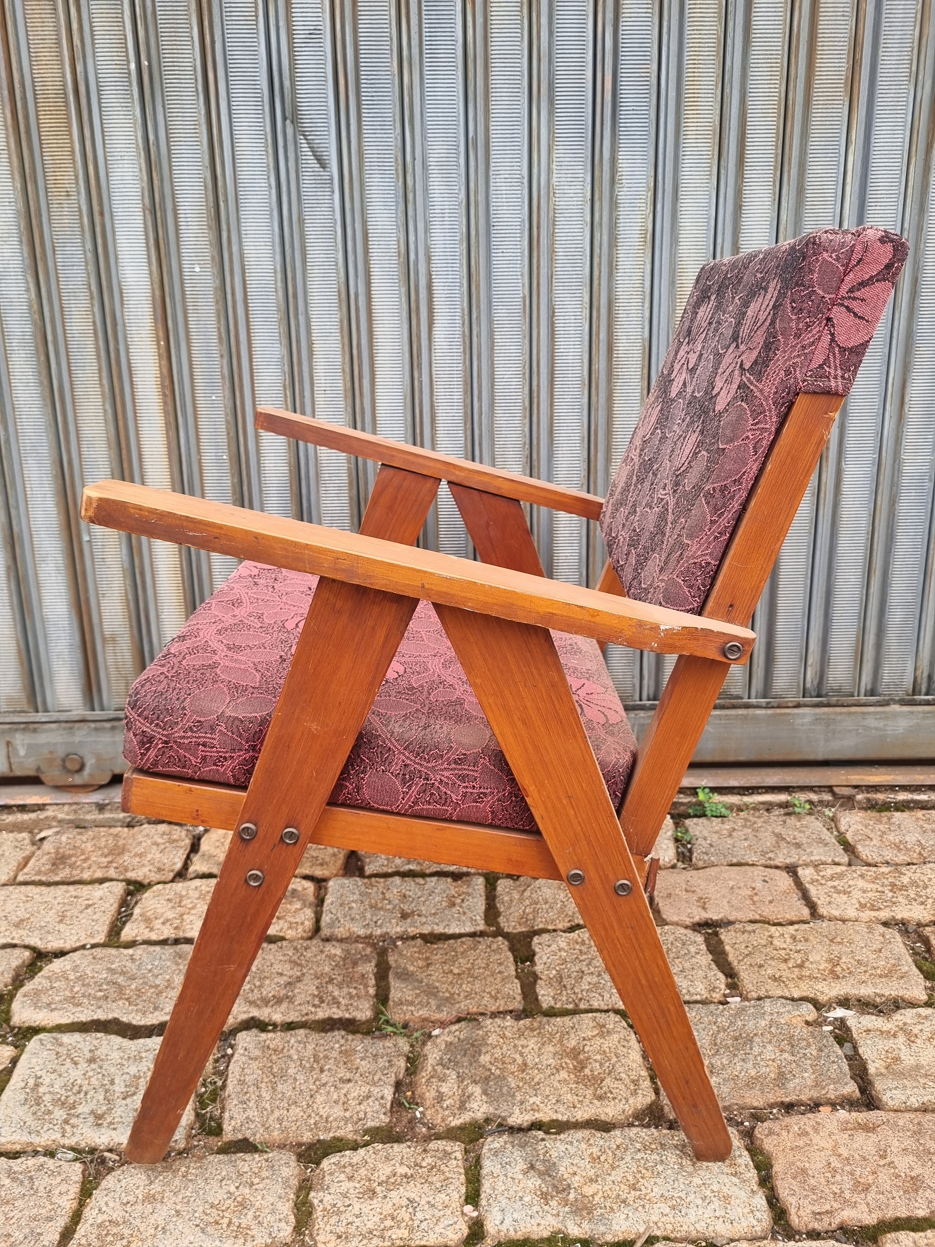 Poltrona vintage estilo Zanine
