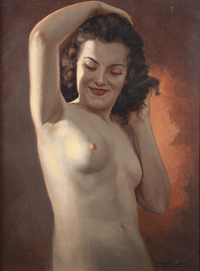 Quadro "Agouro" de Tony Koegl - Óleo sobre tela 