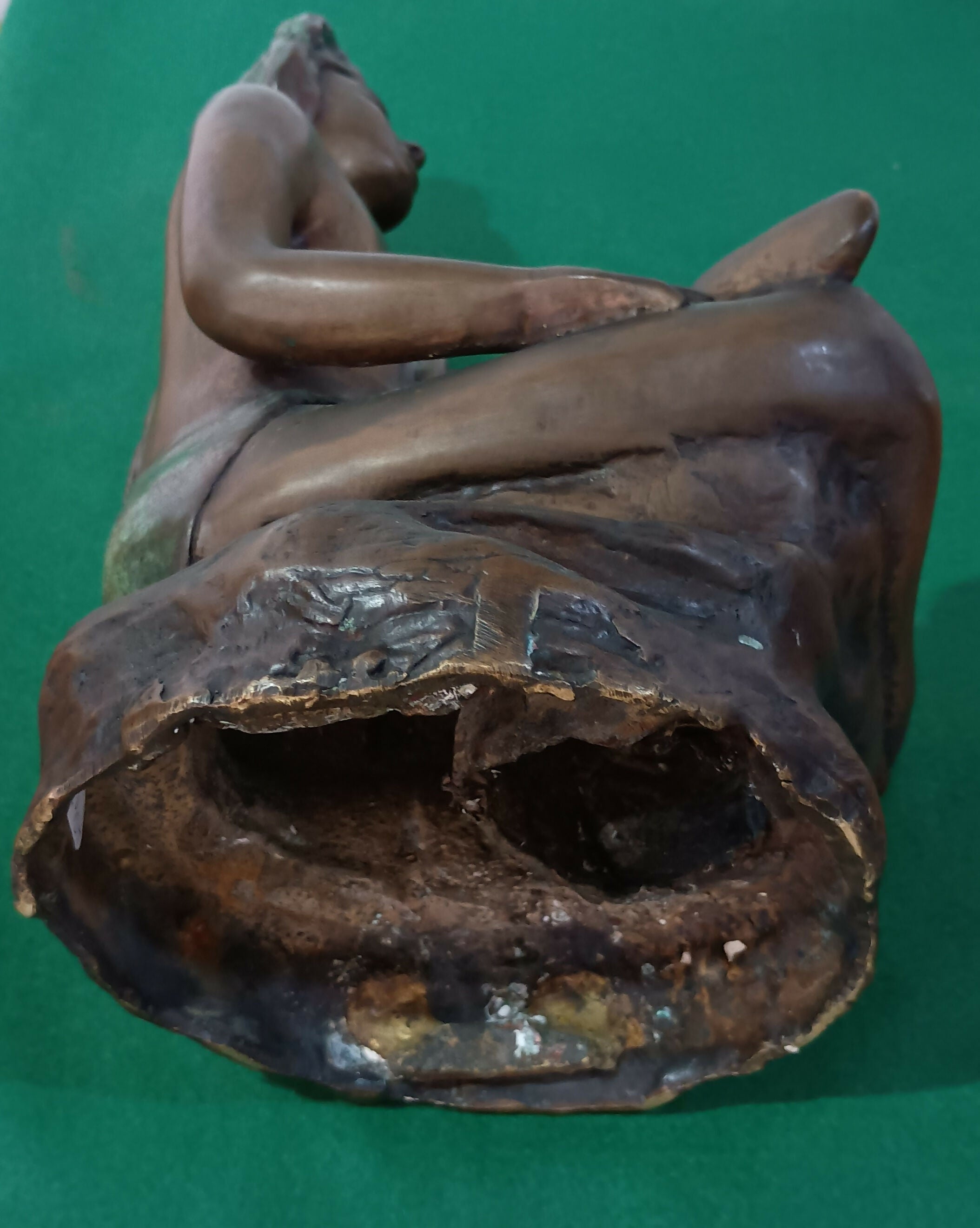 Escultura em bronze