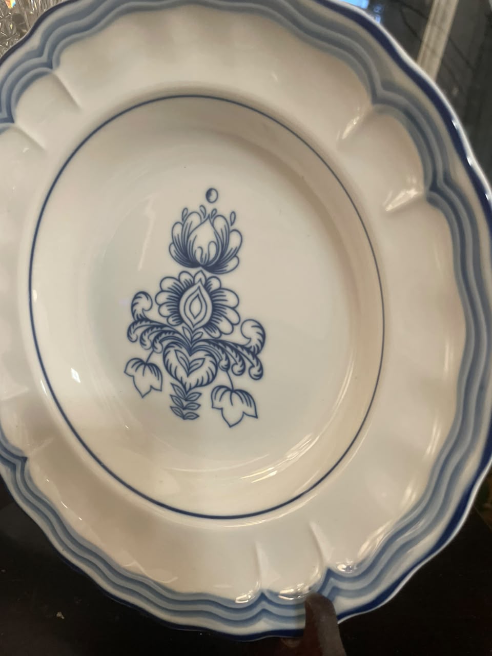 6 pratos de jantar em porcelana espanhola Bidasoa