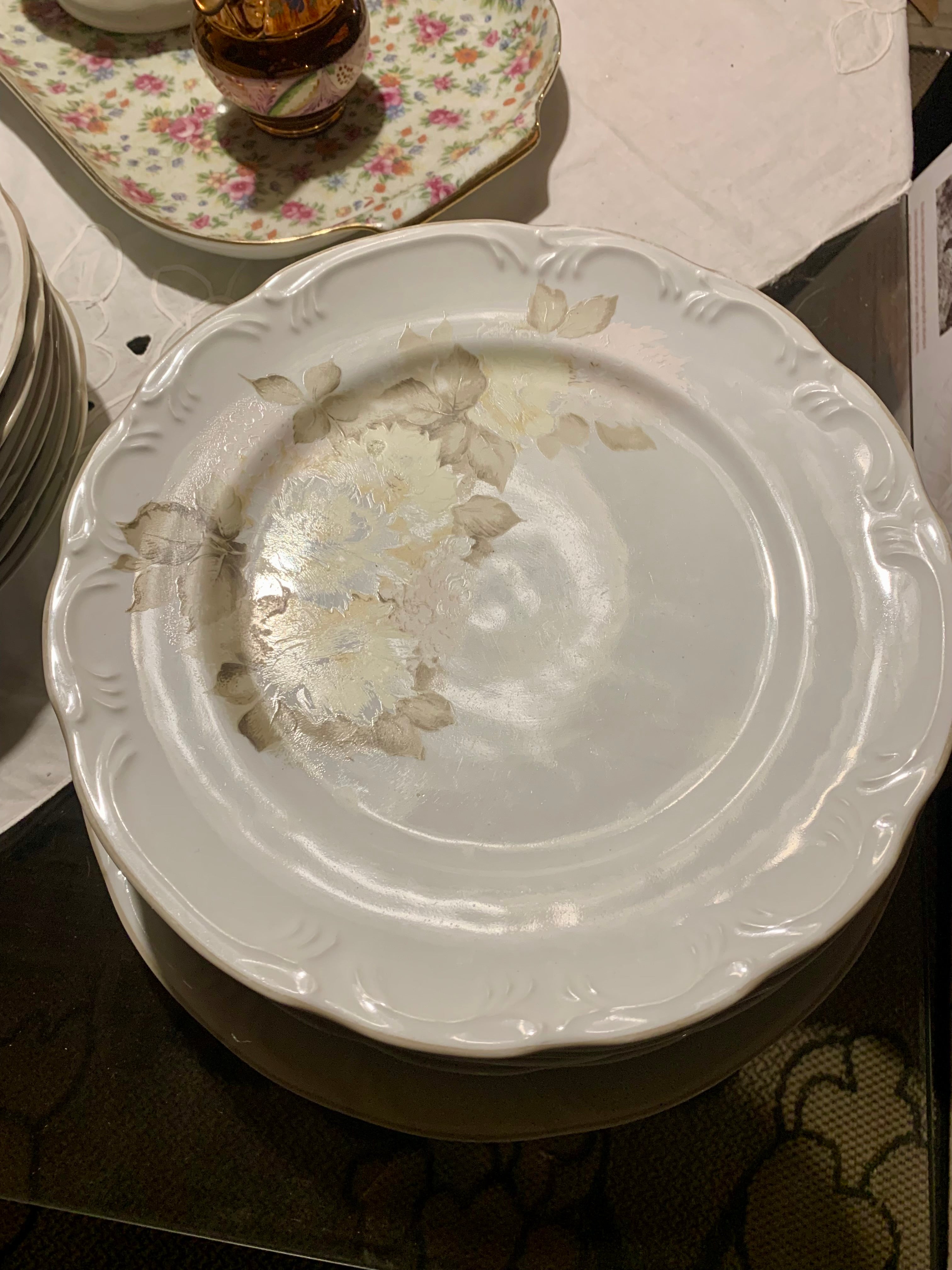 Jogo de jantar porcelana Schimdt Floral