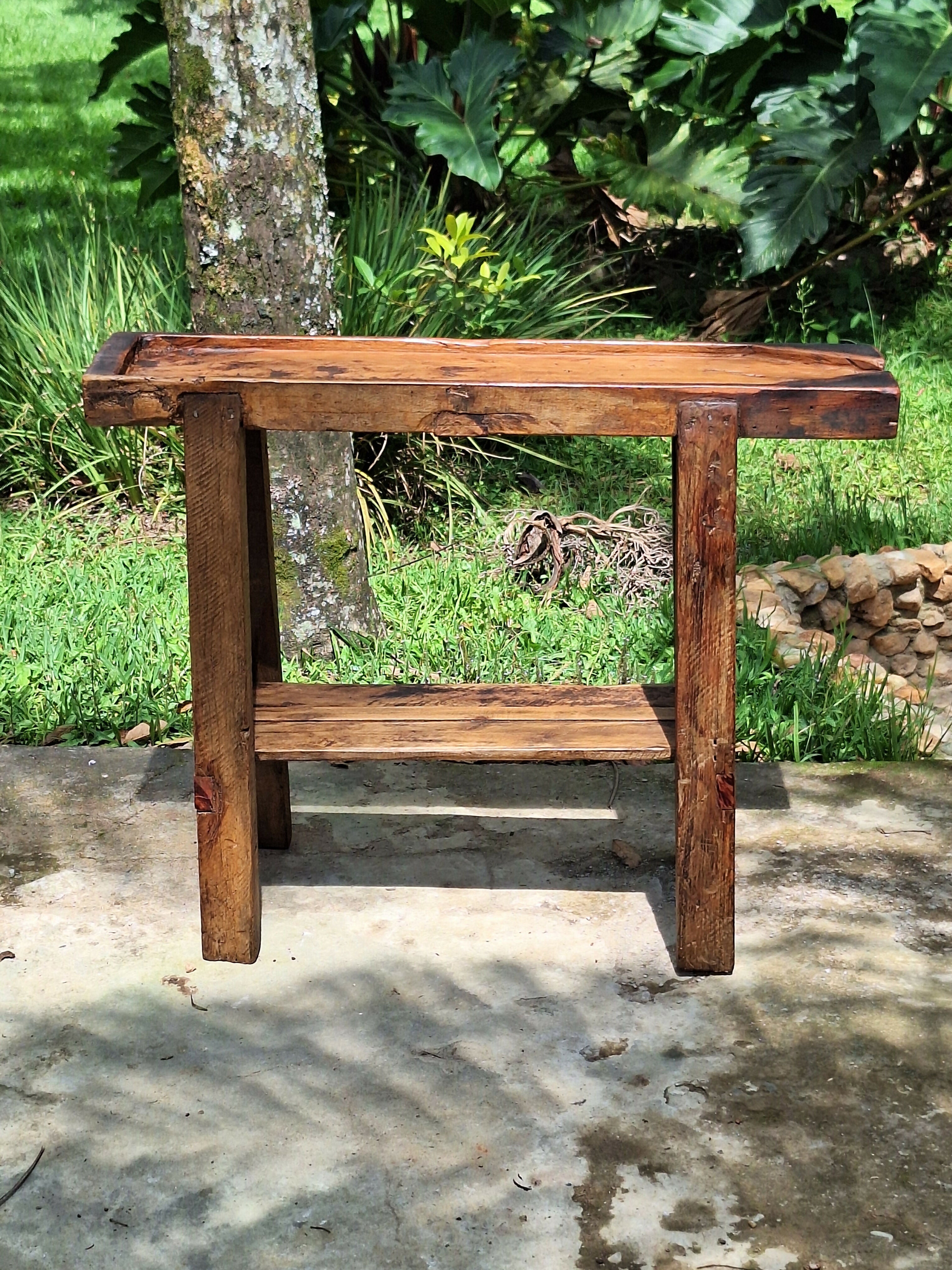 Queijeira Rústica Madeira Maciça Garimpo Mineiro