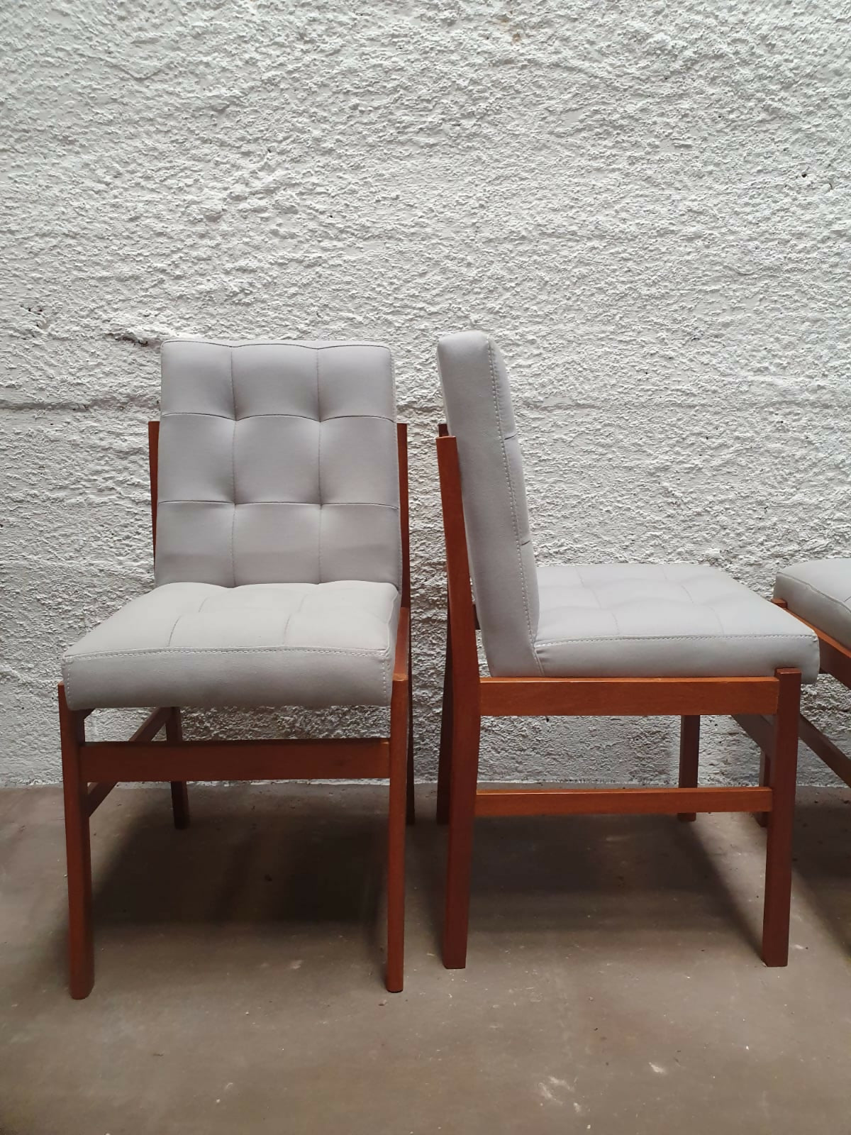 Conjunto 4 cadeiras anos 70 Vintage