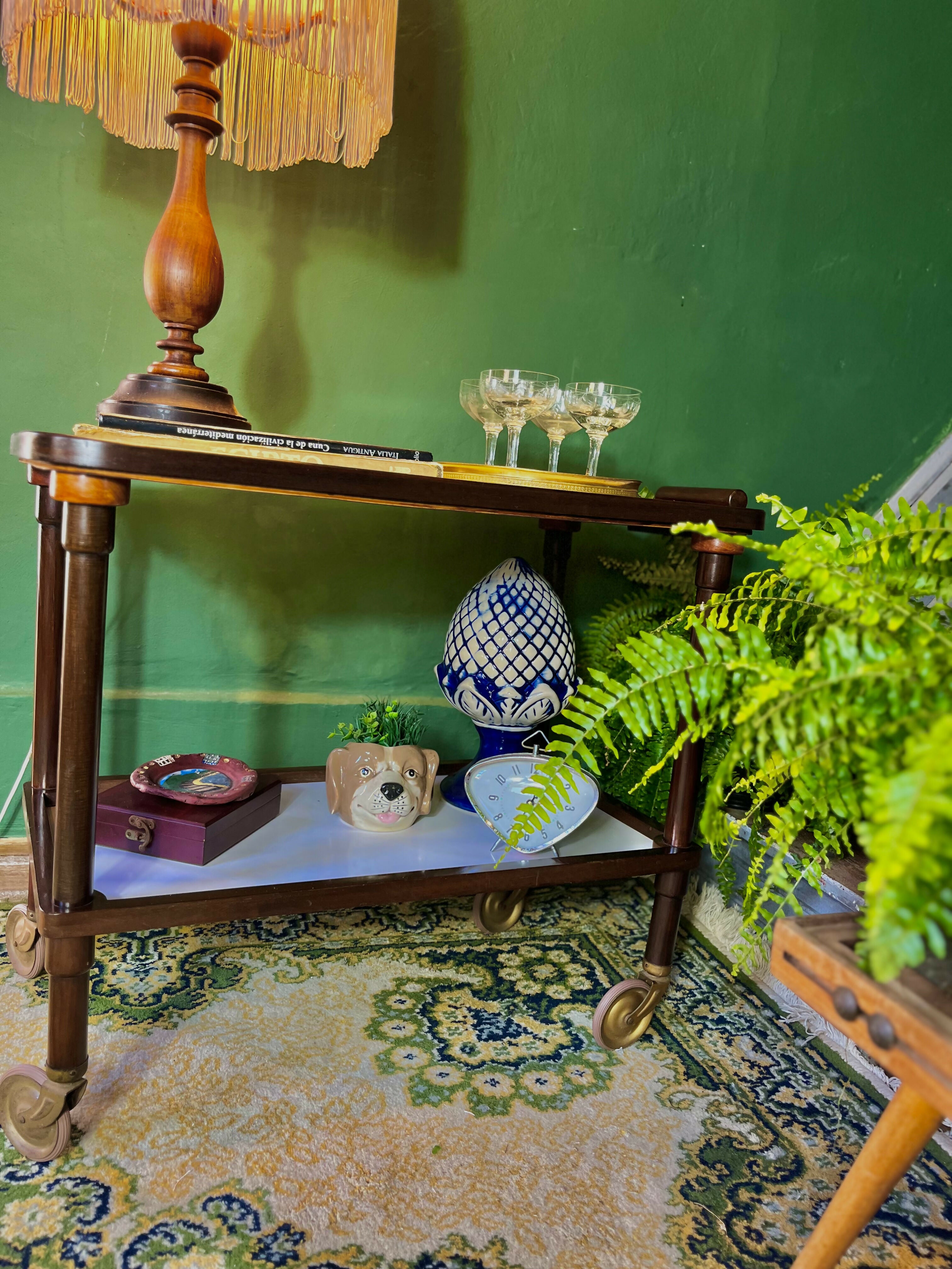 Carrinho de chá 60’s em Jacarandá