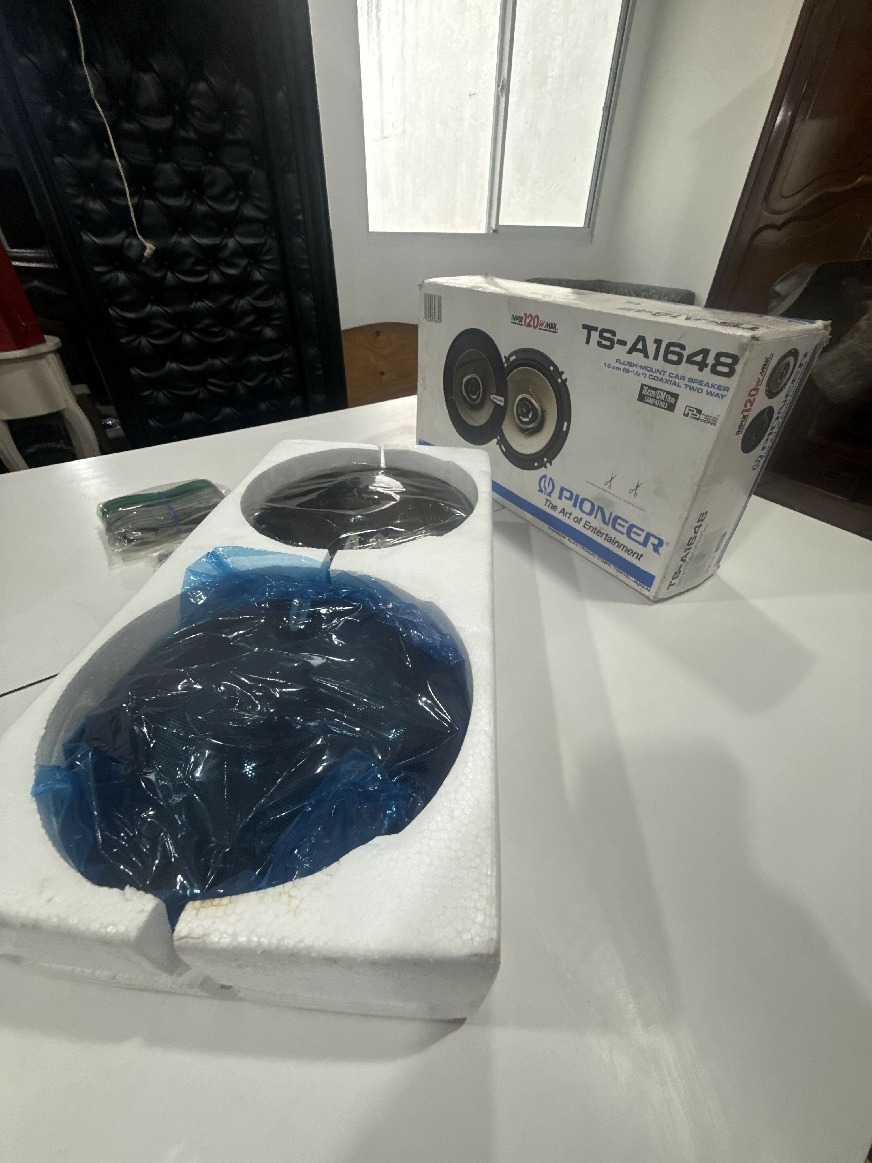Par de Alto-Falantes Pioneer TS-A1648 – Originais Japão – 1997 – NOVOS – Na Caixa